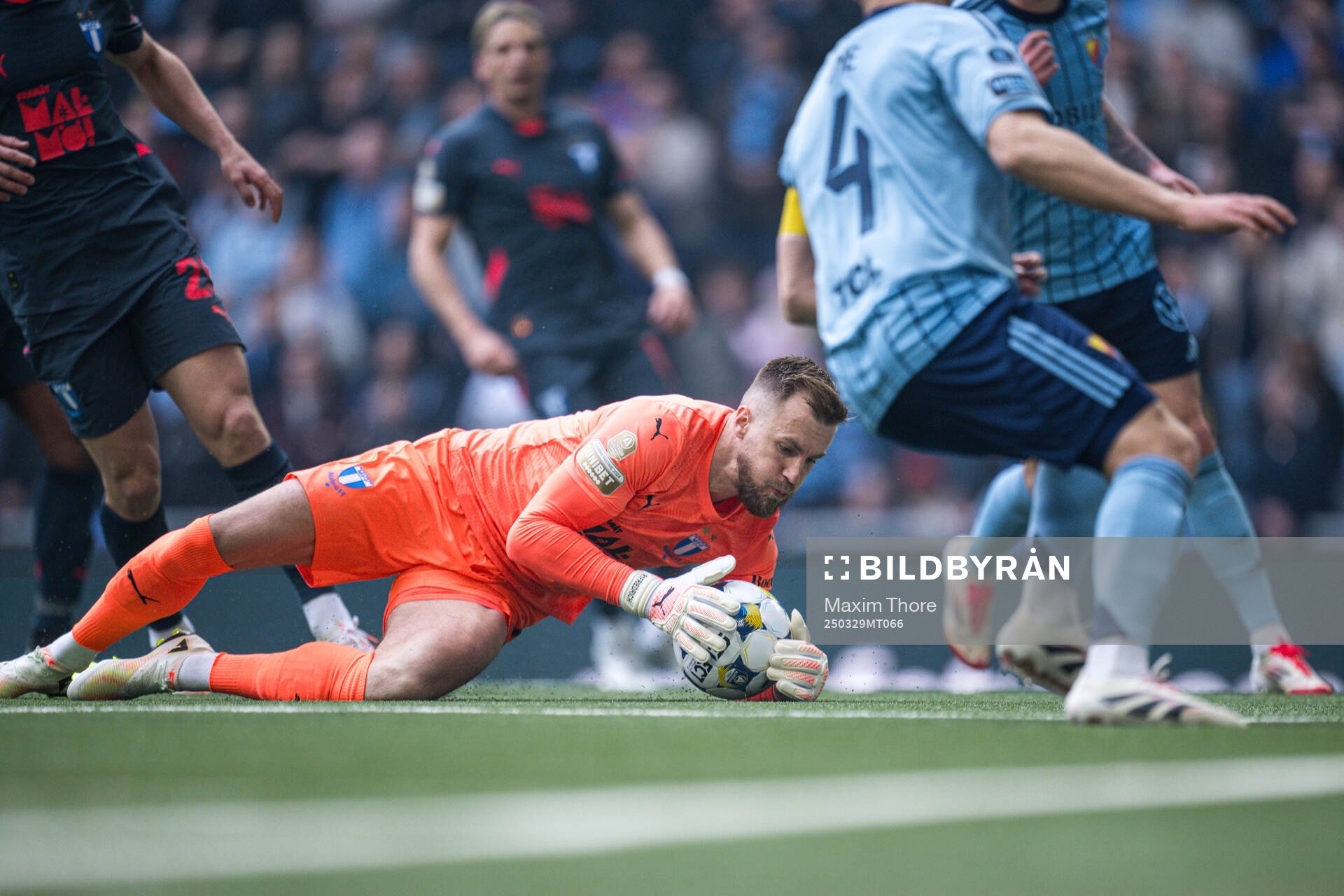 Malmö FFs målvakt Ricardo Friedrich