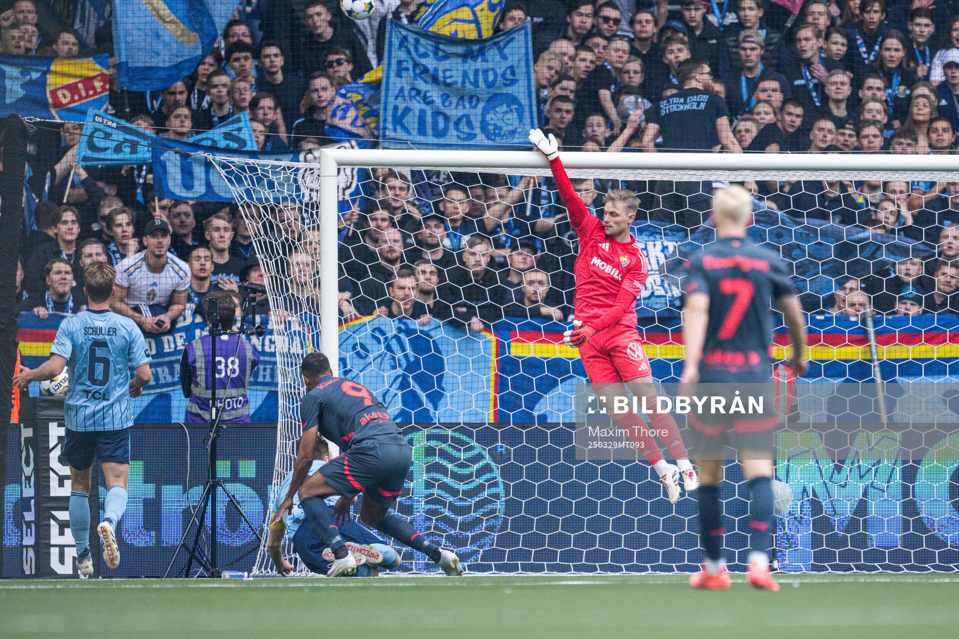 Djurgårdens målvakt Jacob Rinne