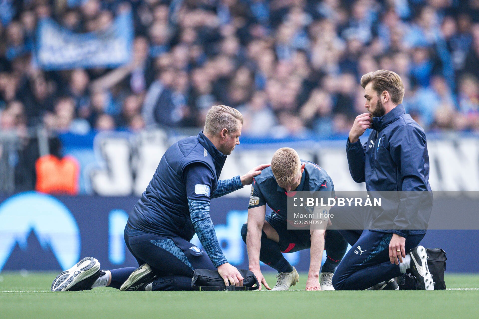 Malmö FFs Anders Christiansen får vård