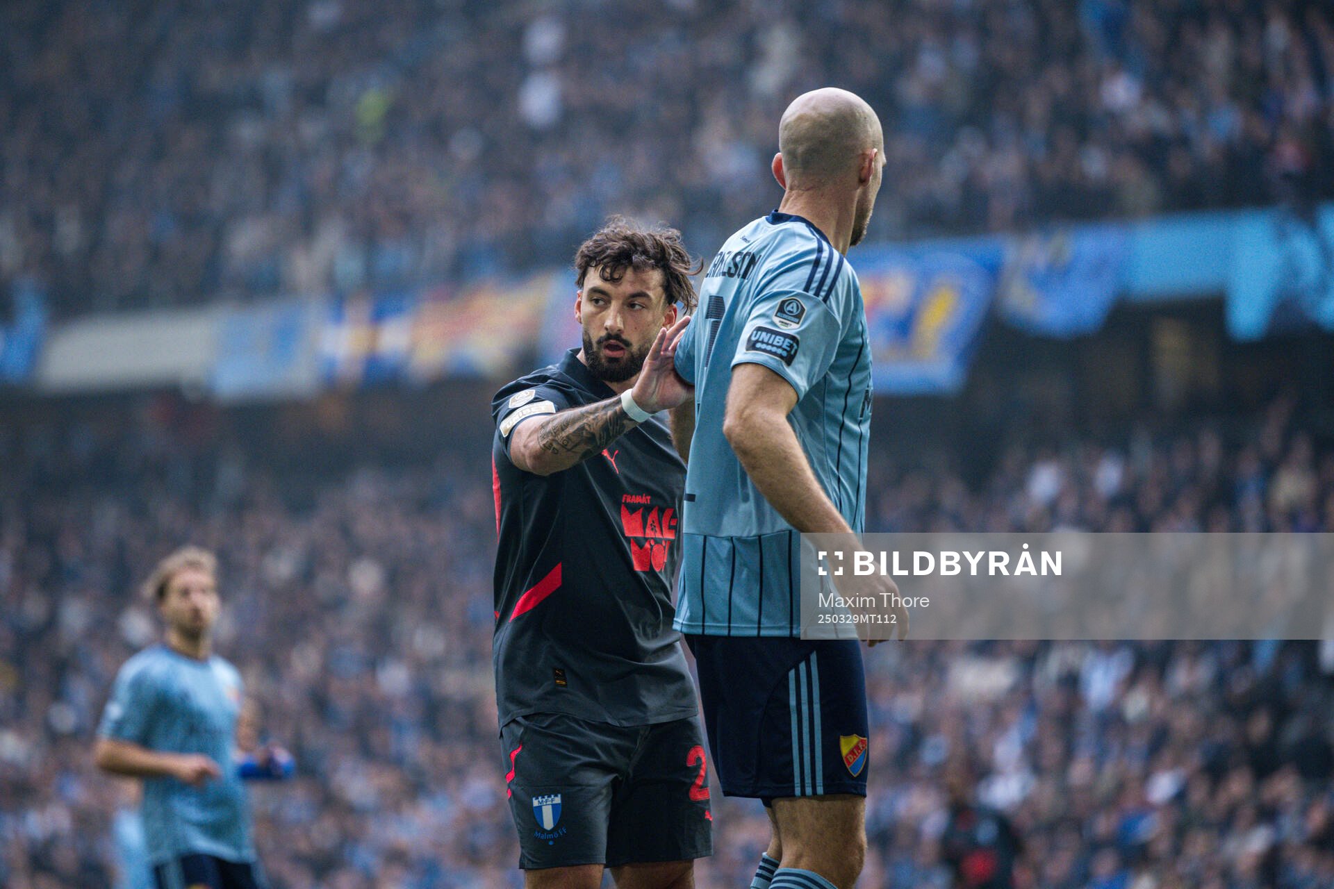 Malmö FFs Sead Haksabanovic och Djurgårdens Marcus