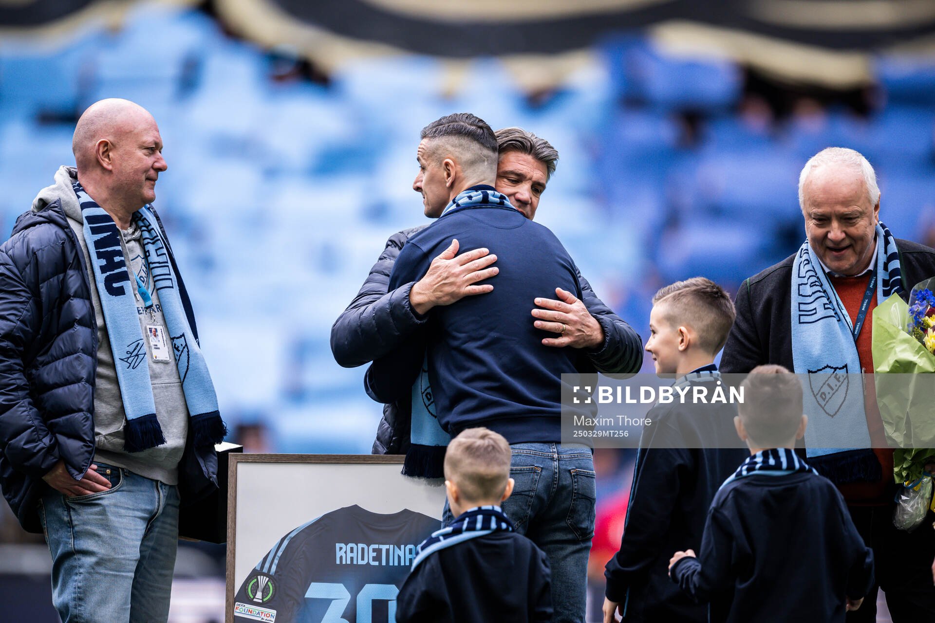 Djurgårdens sportchef Bossse Anderrsson och Djurgårdens