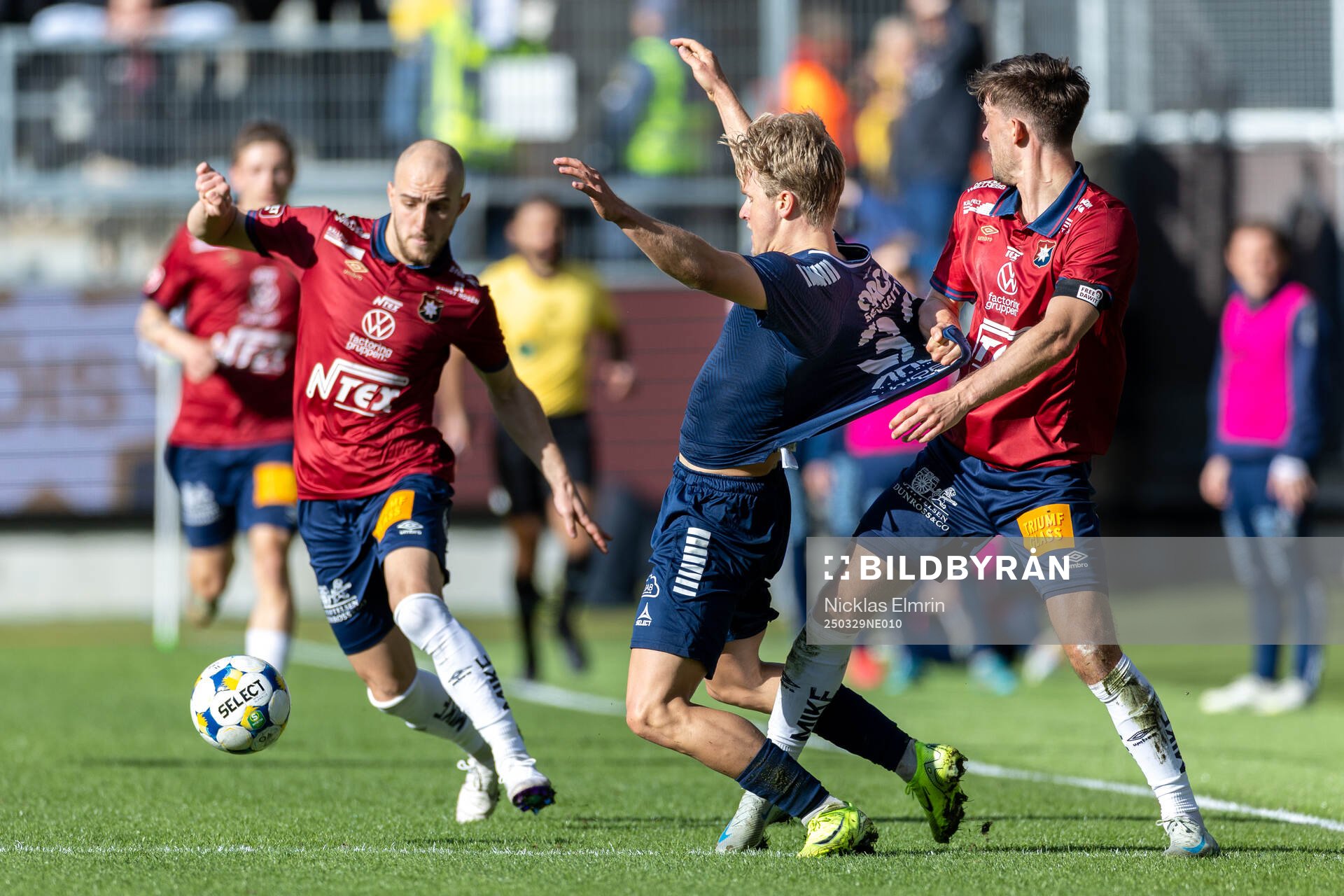 Utsiktens Sebastian Lagerlund och Örgrytes Daniel Paulson