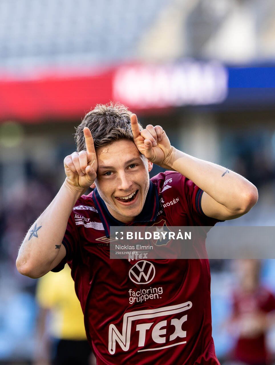 Örgrytes Anton Andreasson jublar