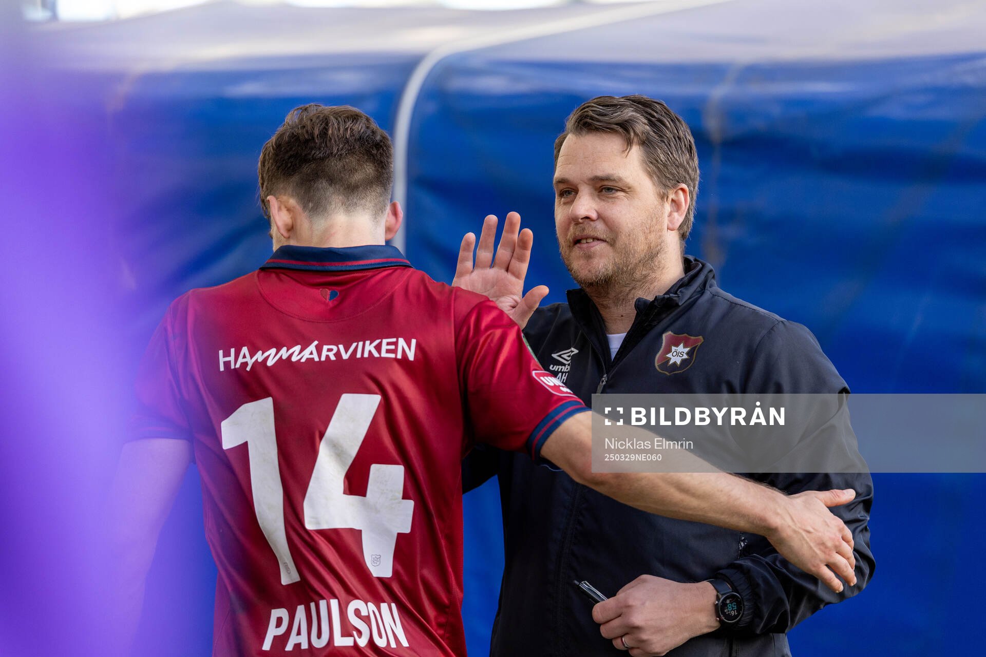Örgrytes tränare Andreas Holmberg