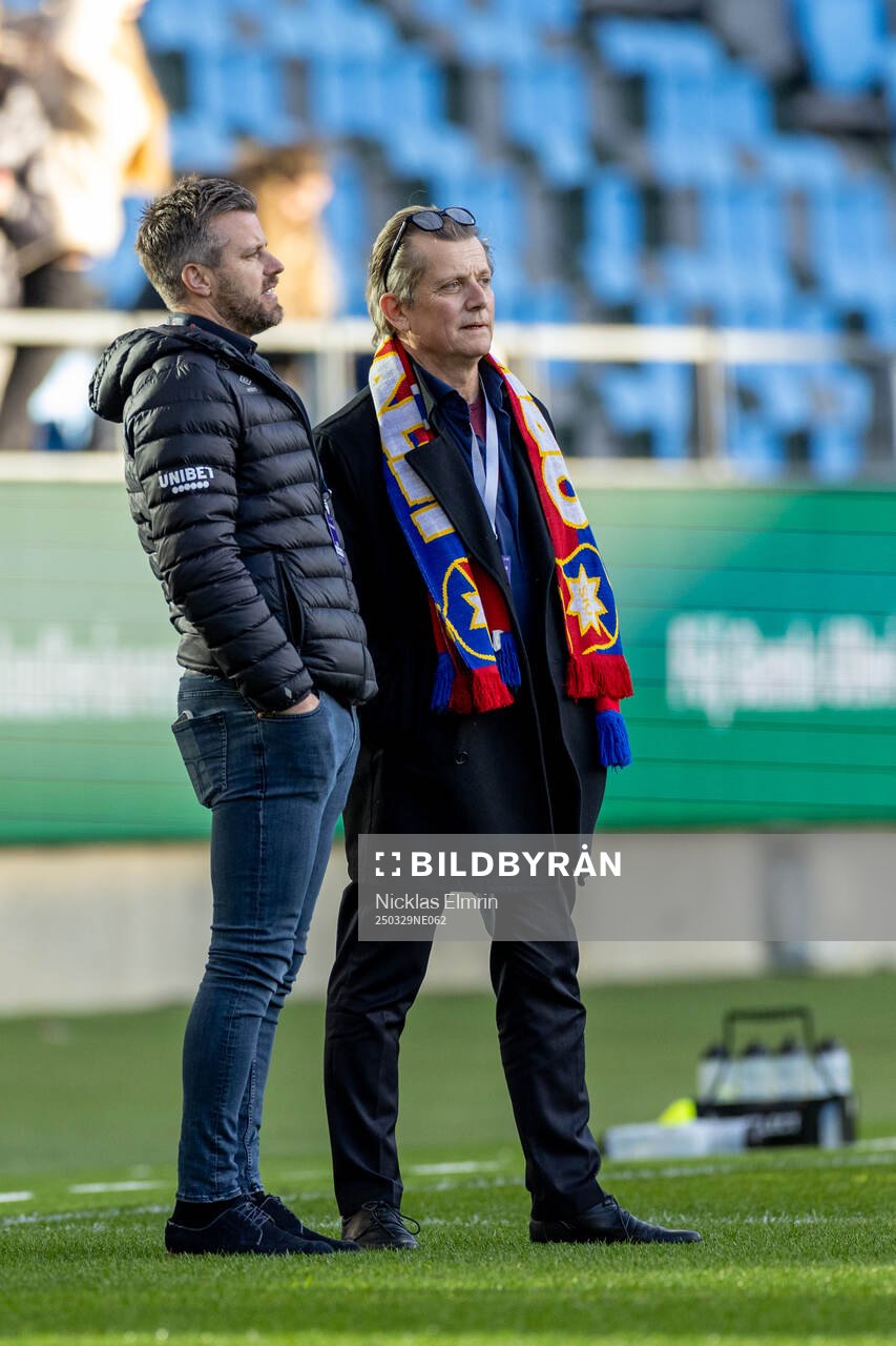 Örgrytes sportchef Pontus Farnerud och ordförande Terje