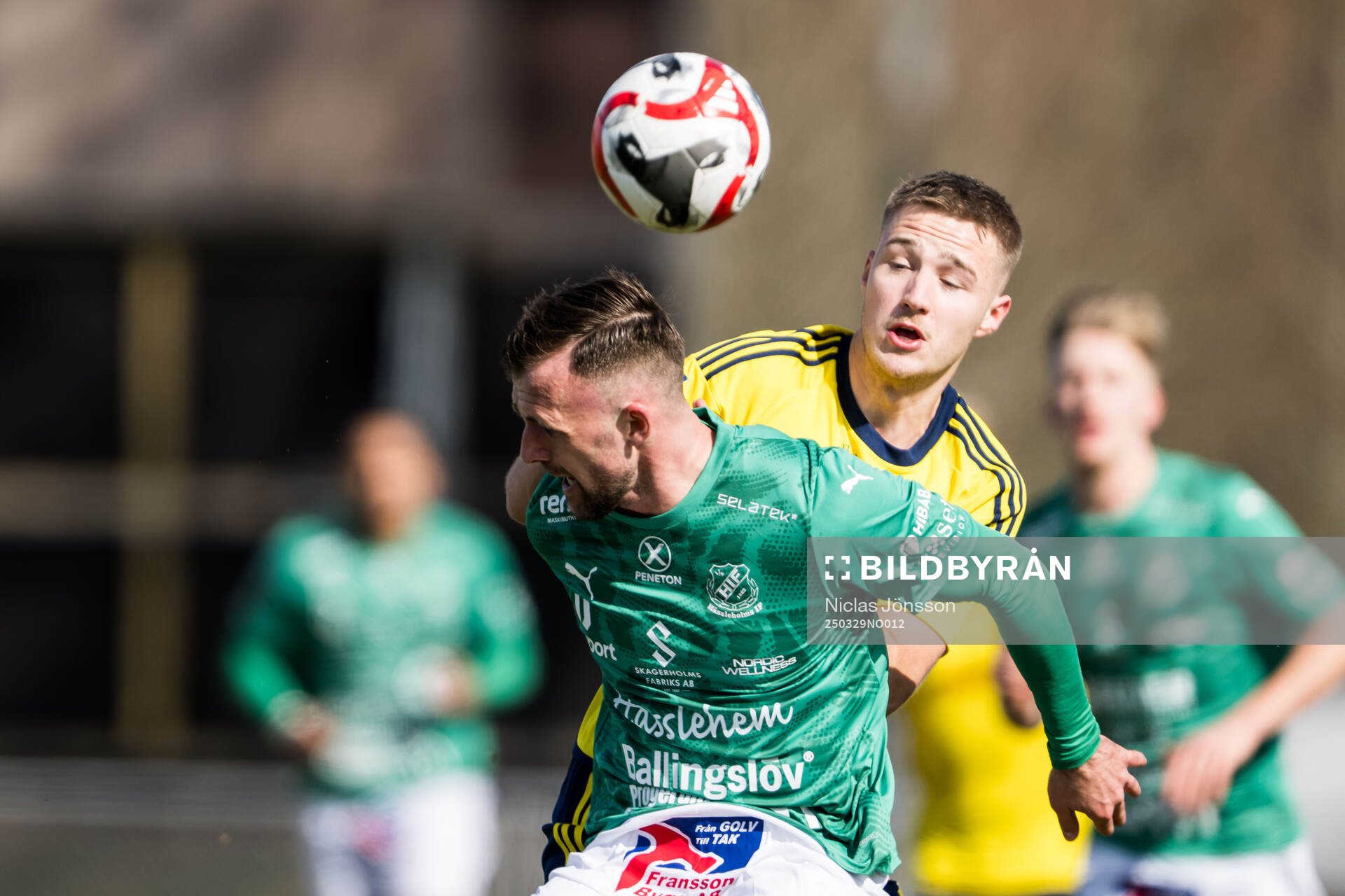 Hässleholms Adi Terzic och Ängelholms André Gustafson
