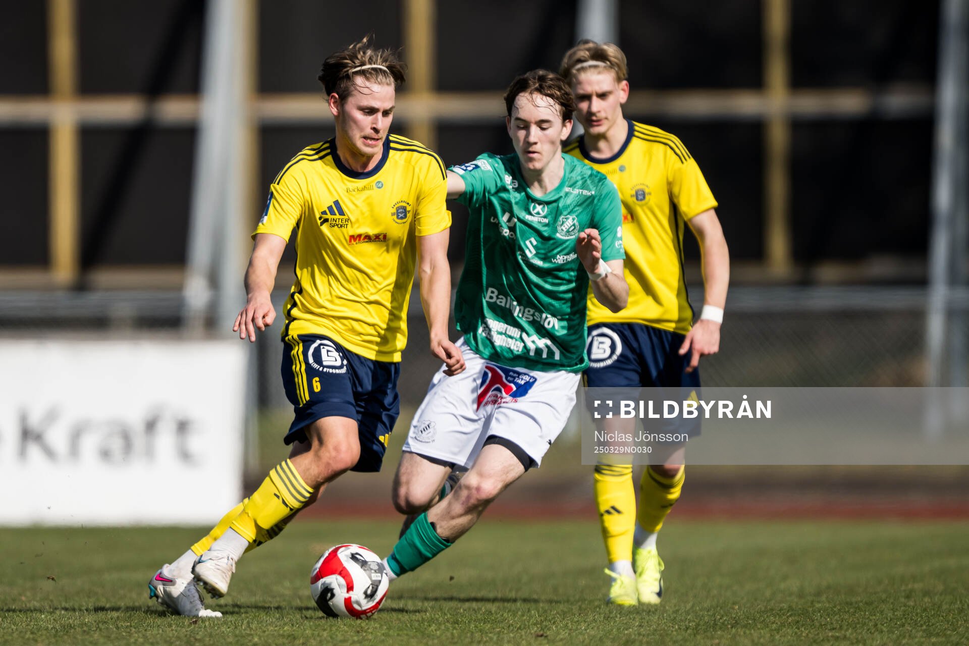 Ängelholms Daniel Bergman och Hässleholms Melvin