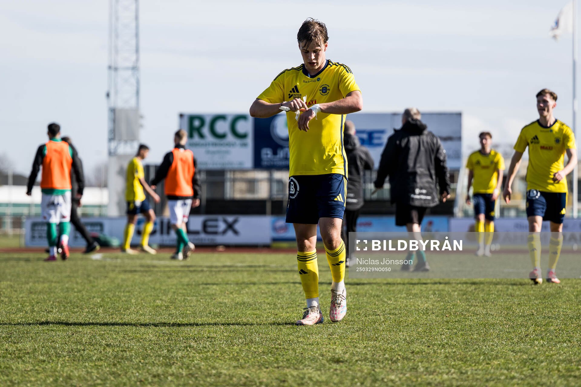Ängelholms Vilgot Carlsson deppar
