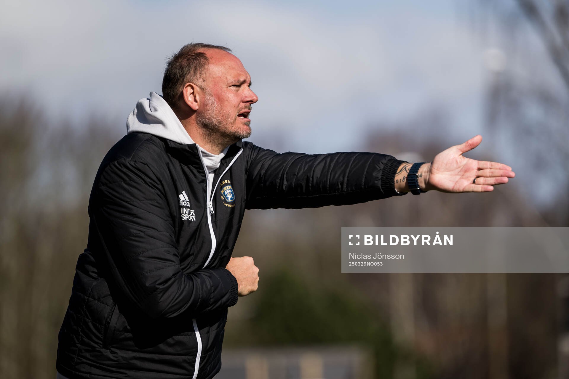 Ängelholms tränare Andreas Granqvist