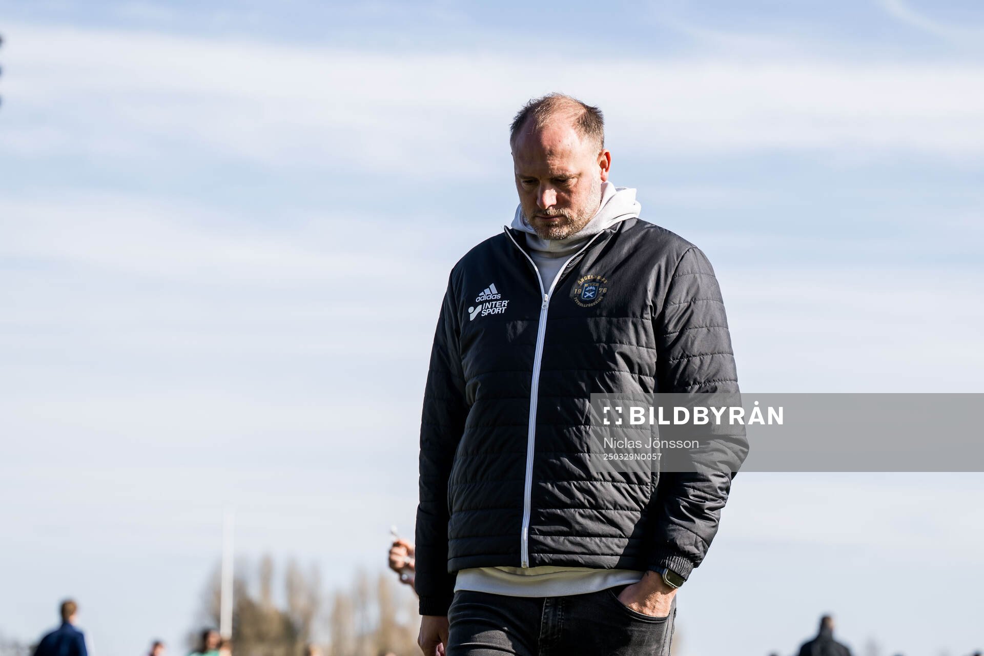 Ängelholms tränare Andreas Granqvist deppar