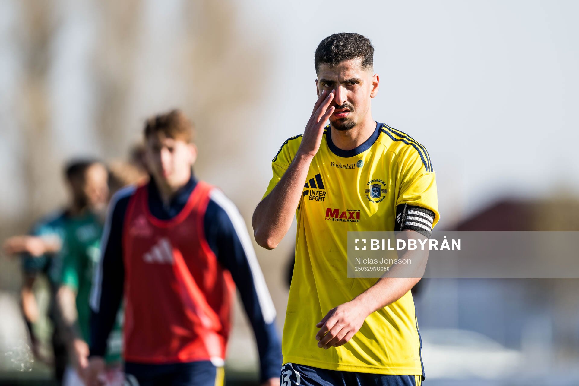 Ängelholms Mohammad Ahmadi deppar