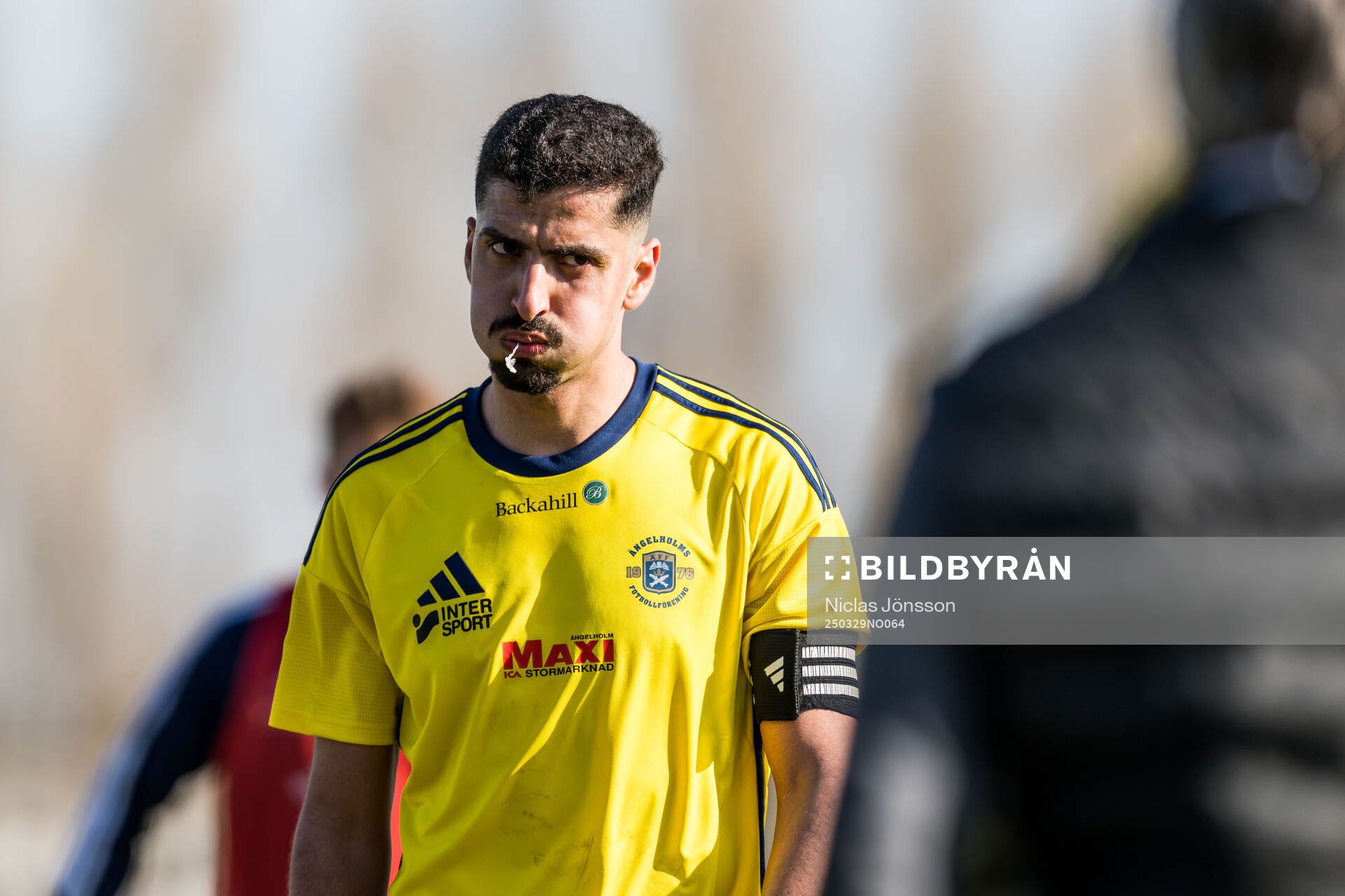 Ängelholms Mohammad Ahmadi deppar