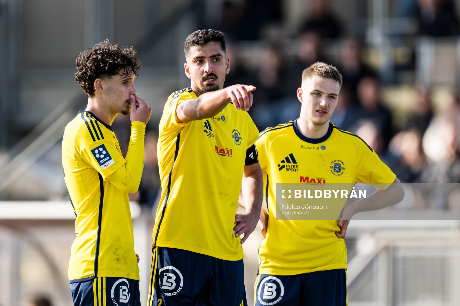 Ängelholms Donart Lubishtani, Mohammad Ahmadi och André