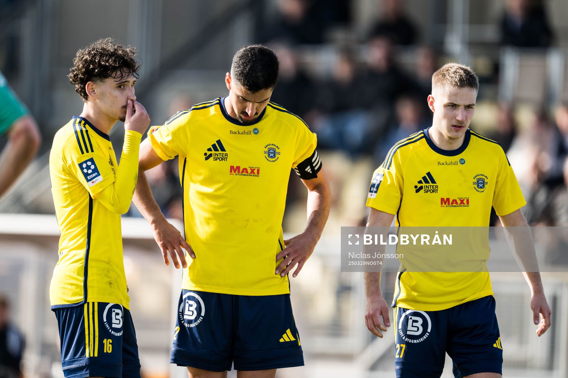 Ängelholms Donart Lubishtani, Mohammad Ahmadi och Johan