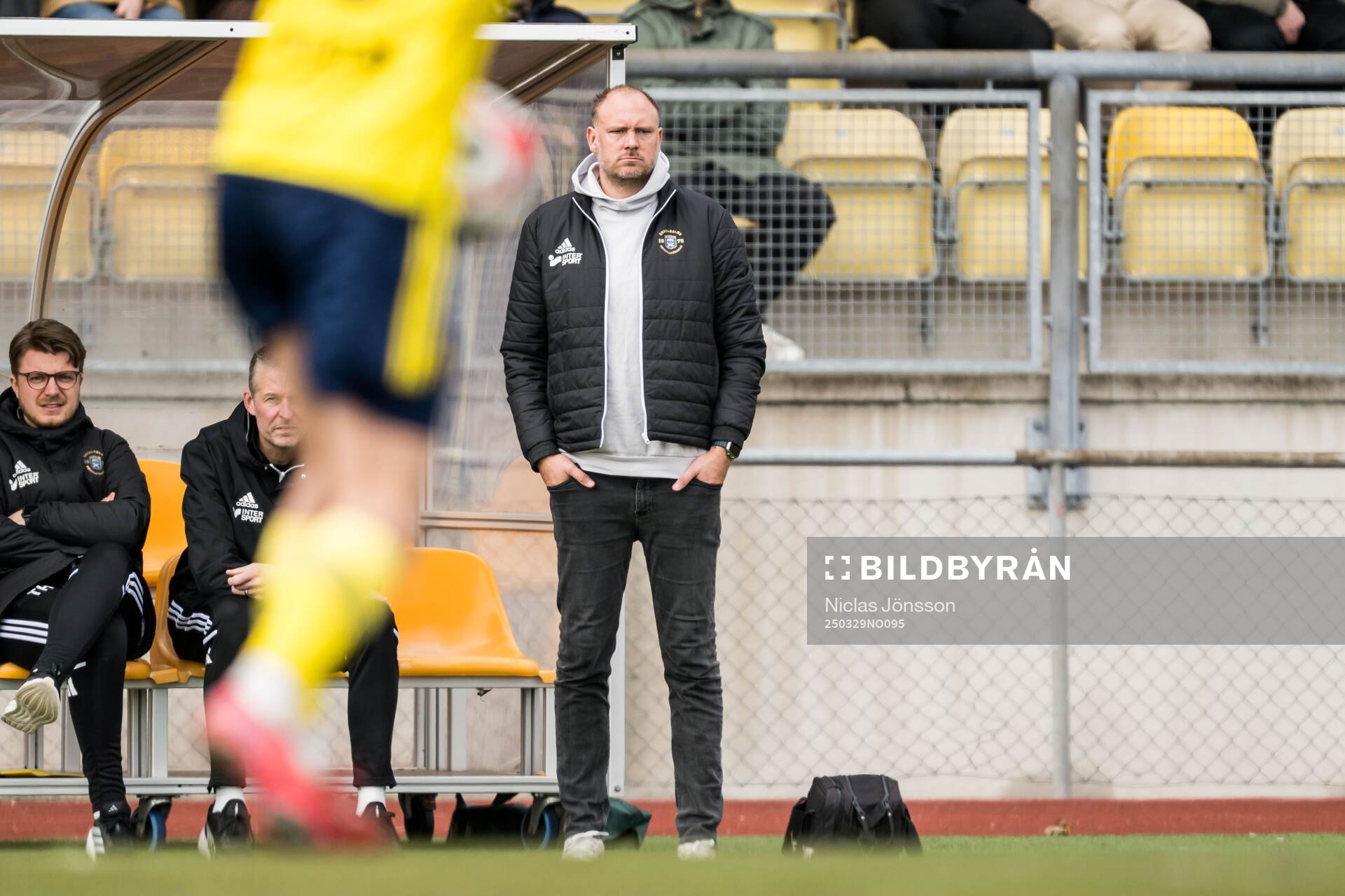Ängelholms tränare Andreas Granqvist