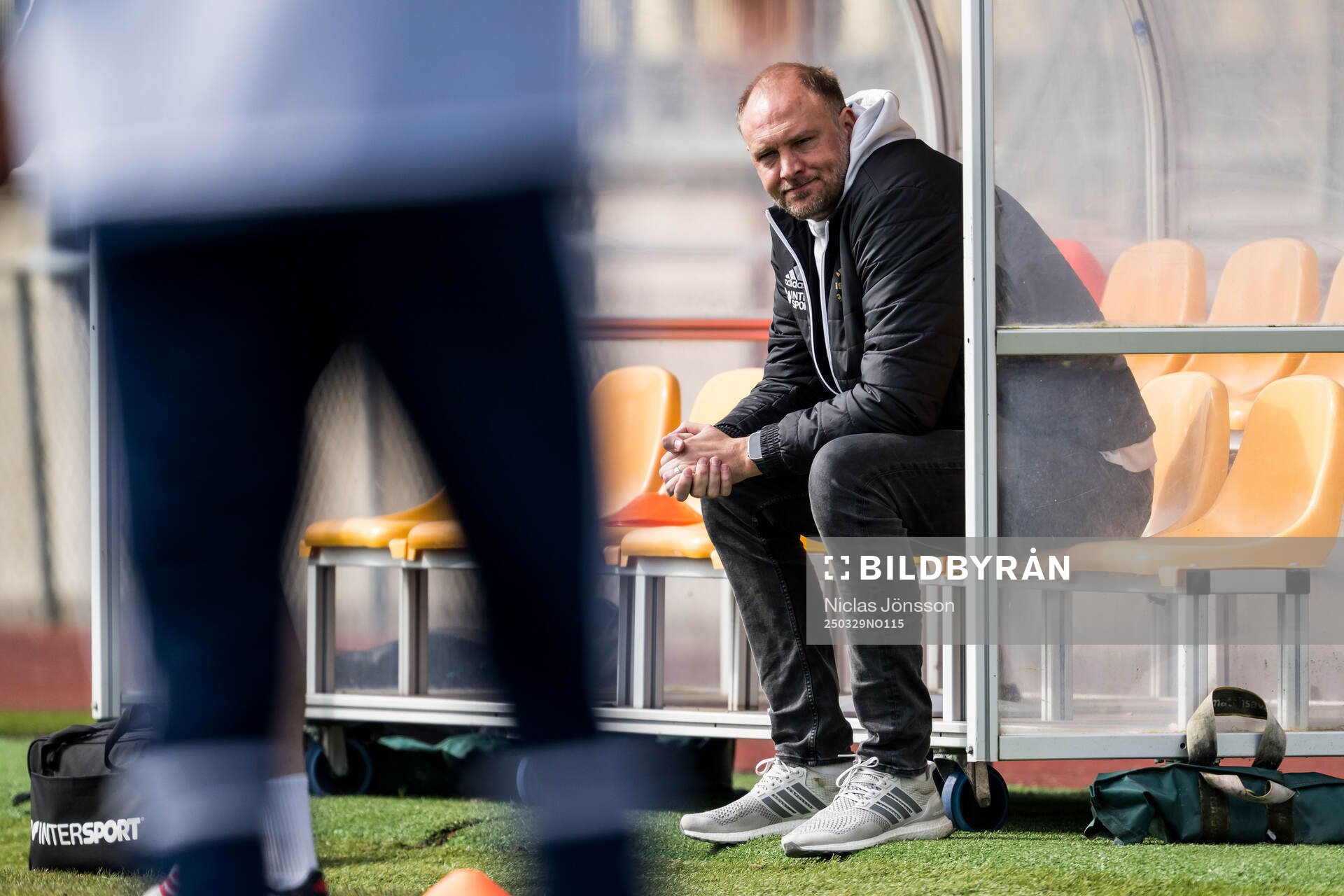 Ängelholms tränare Andreas Granqvist