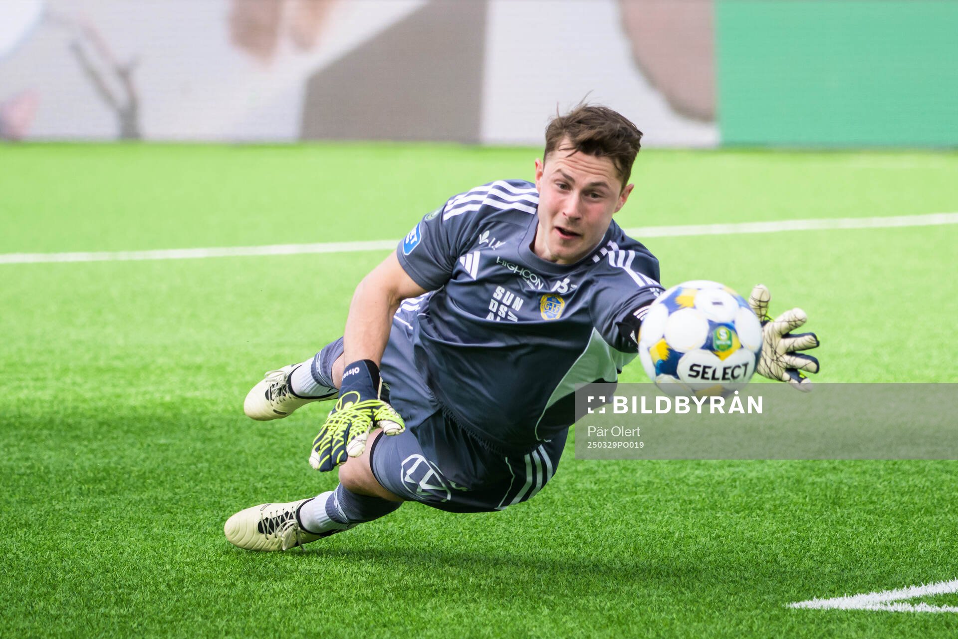 GIF Sundsvalls målvakt Jonas Olsson