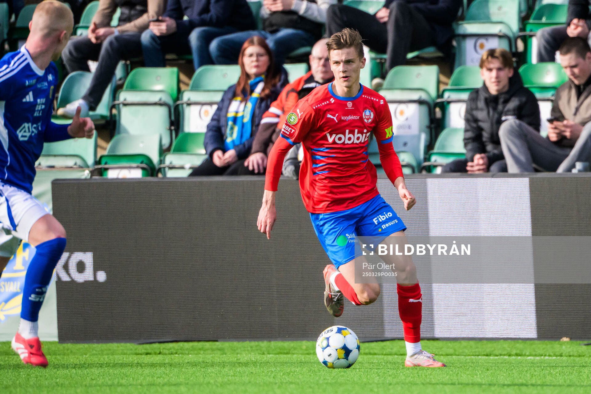 Helsingborgs Adrian Svanbäck och