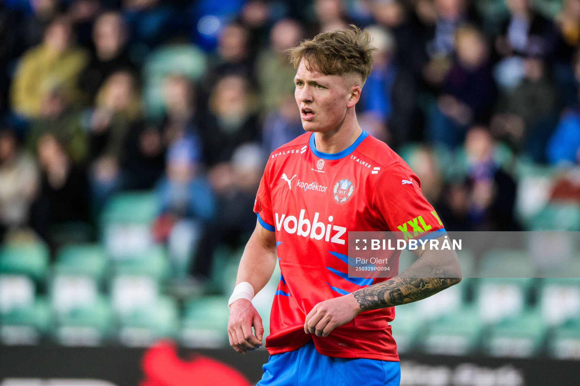 Helsingborgs Marcus Gudmann deppar
