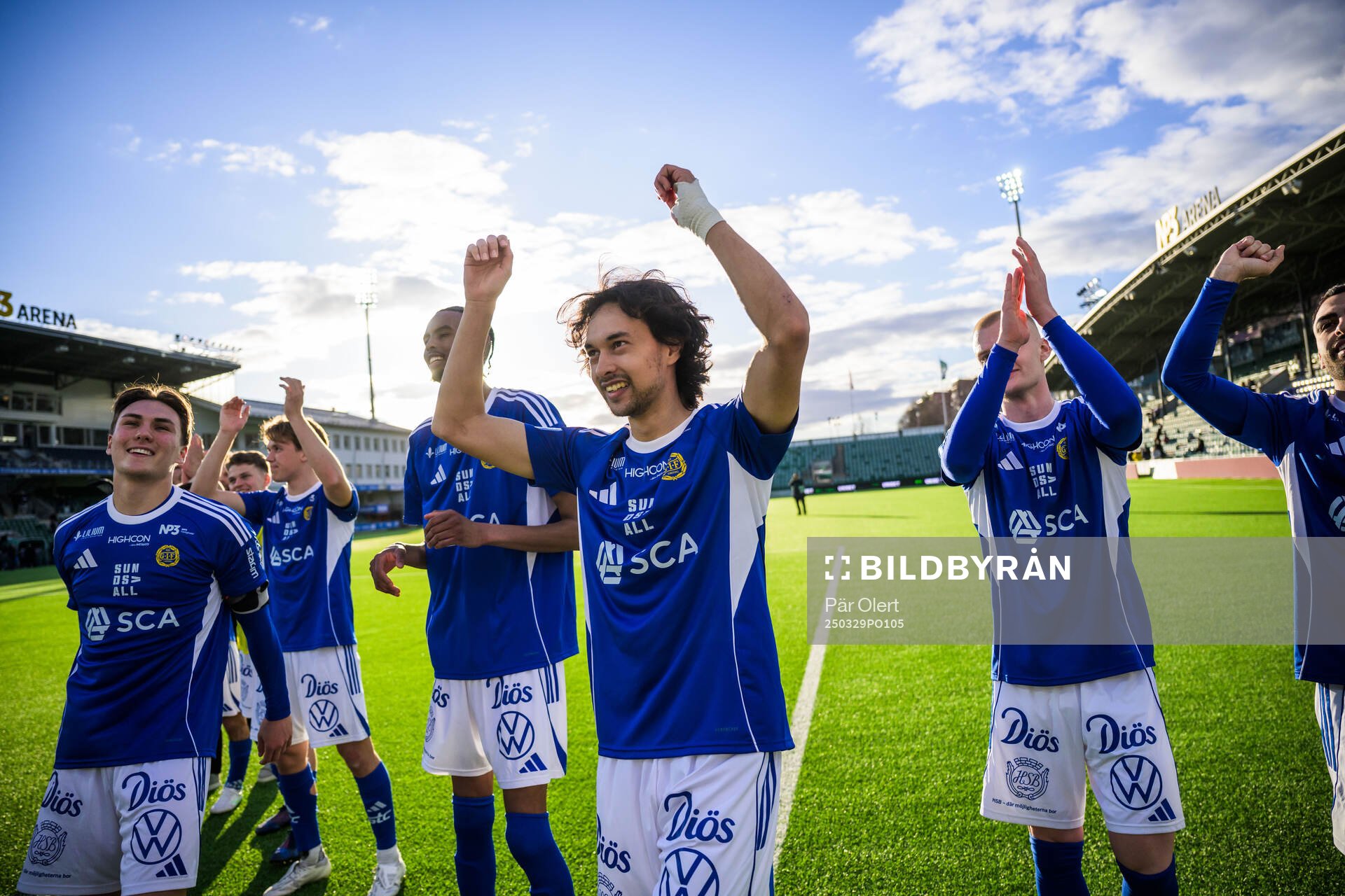 GIF Sundsvalls Monir Jelassi jublar