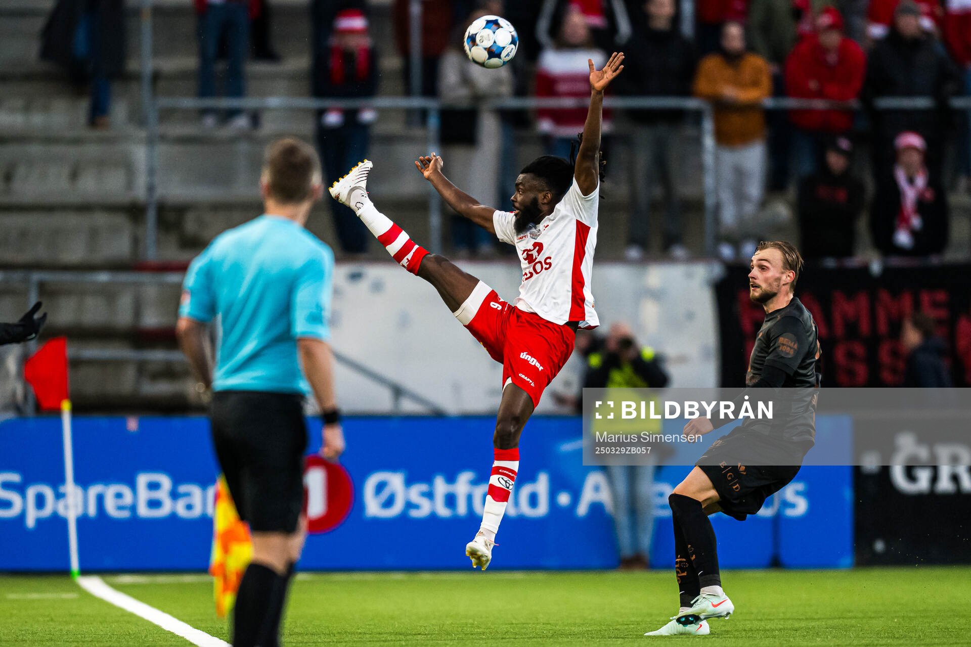 Leonard Owusu of Fredrikstad