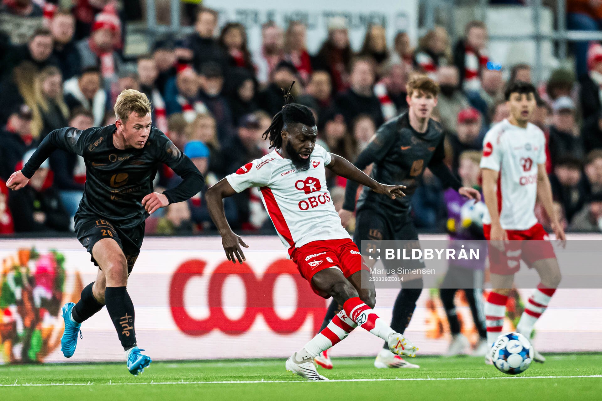 Leonard Owusu of Fredrikstad