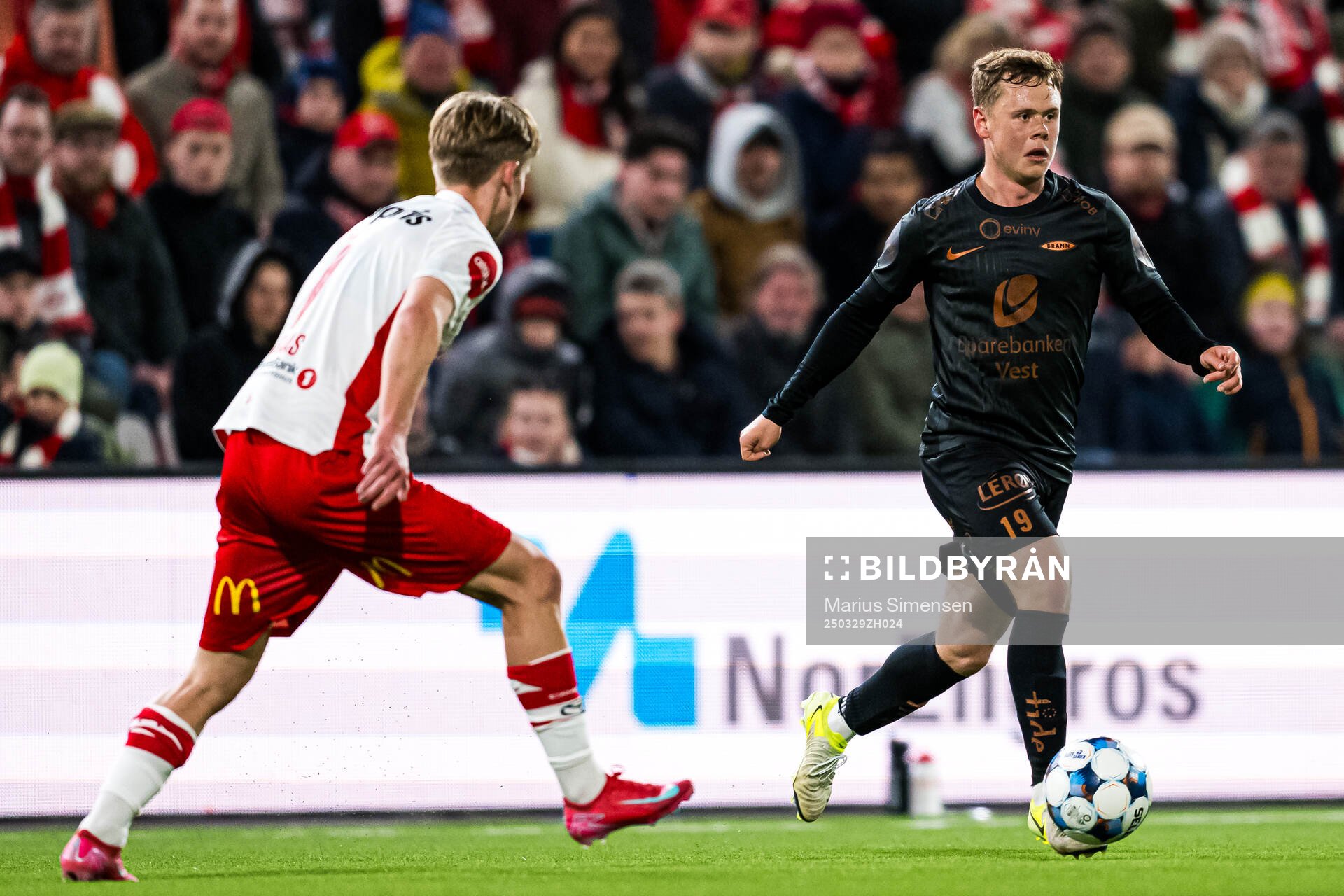 Eggert Aron Gudmundsson of Brann