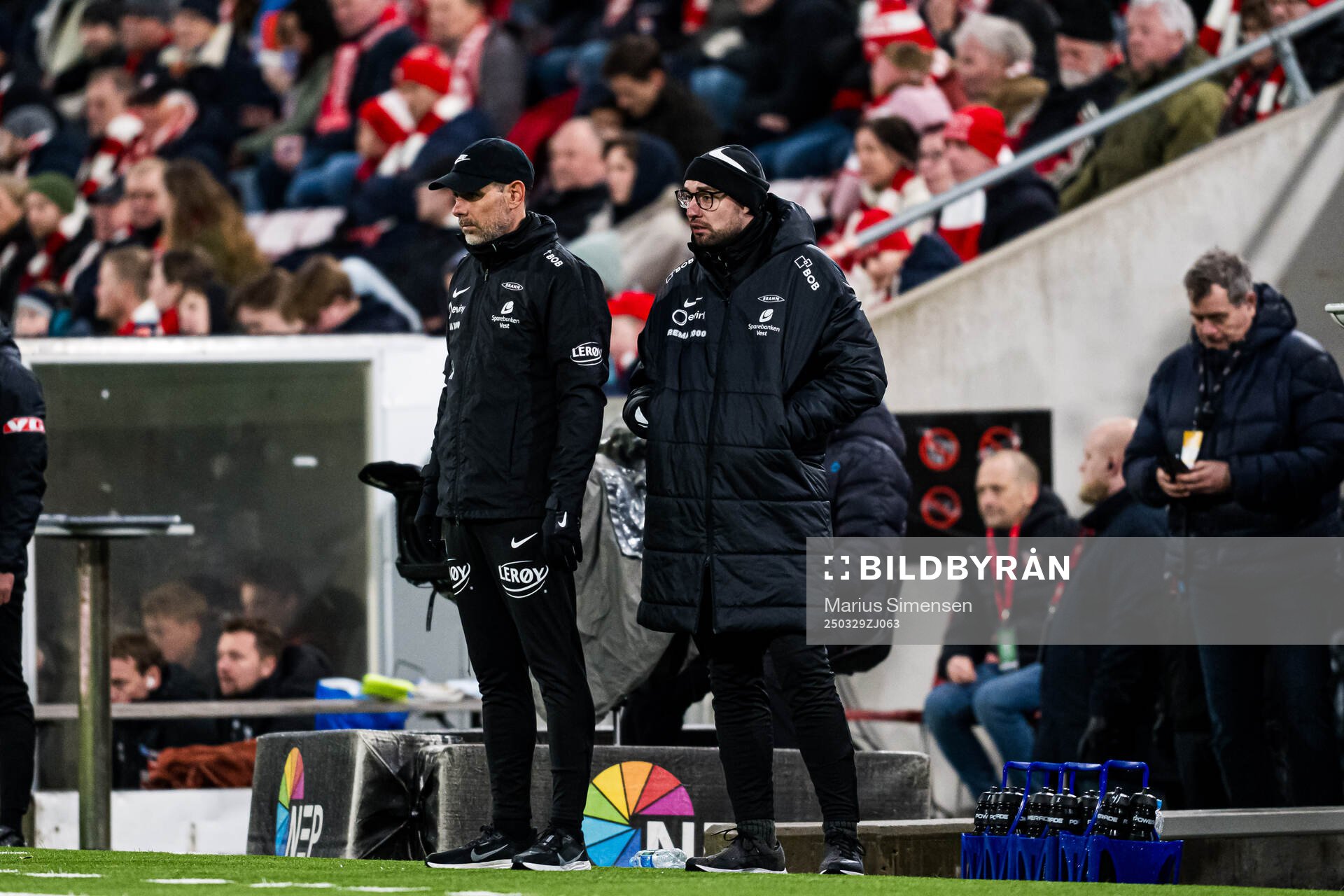 Freyr Alexandersson, head coach of Brann, and Jonathan