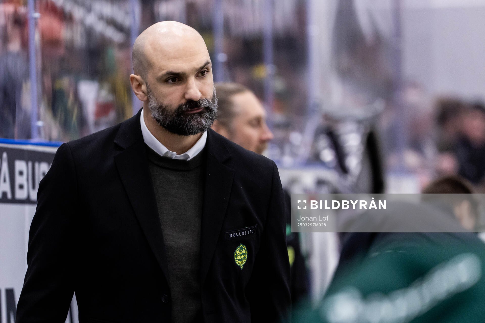 Björklövens huvudtränare Daniel Rahimi