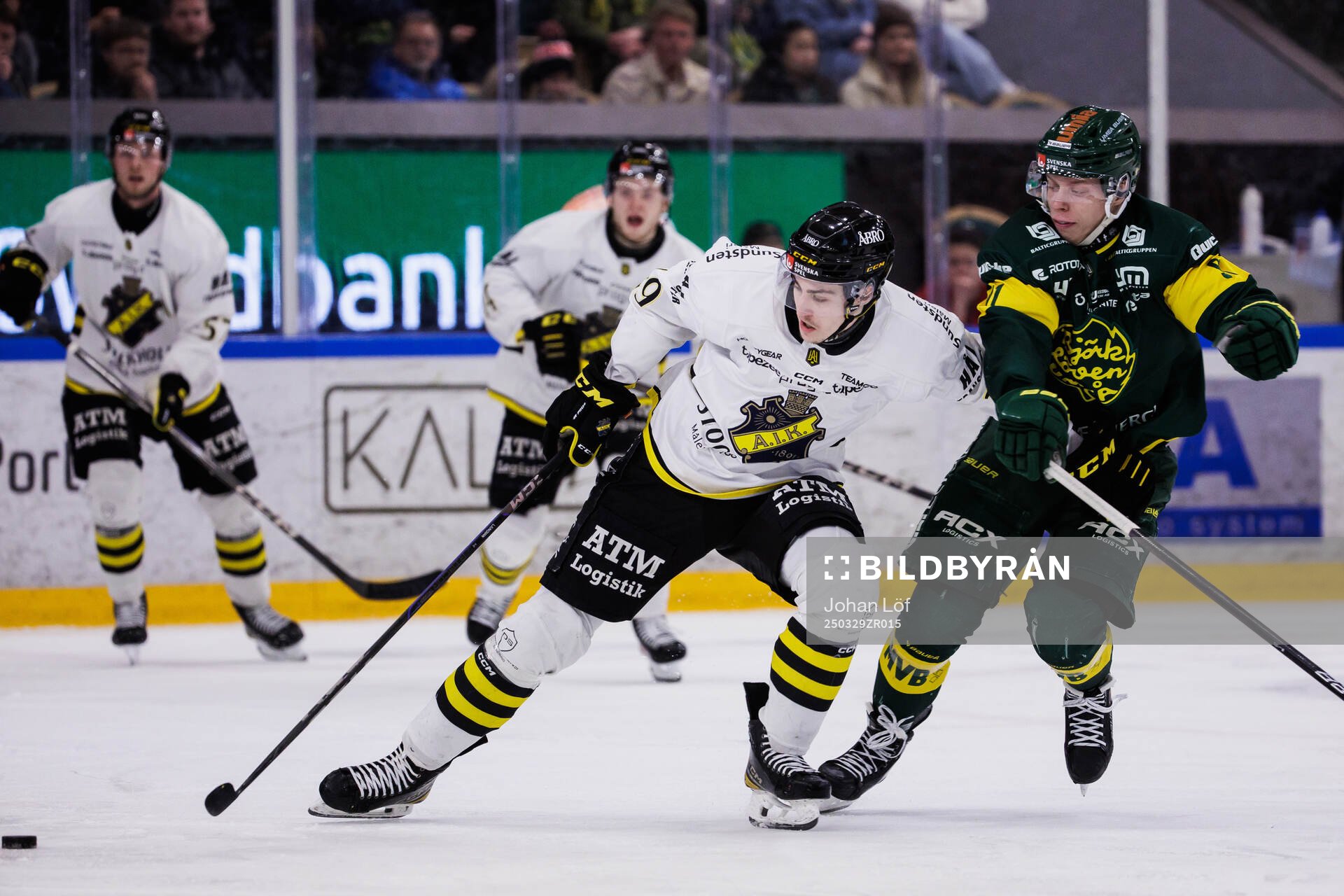 AIKs Daniel Ljungman och Gerry Fitzgerald