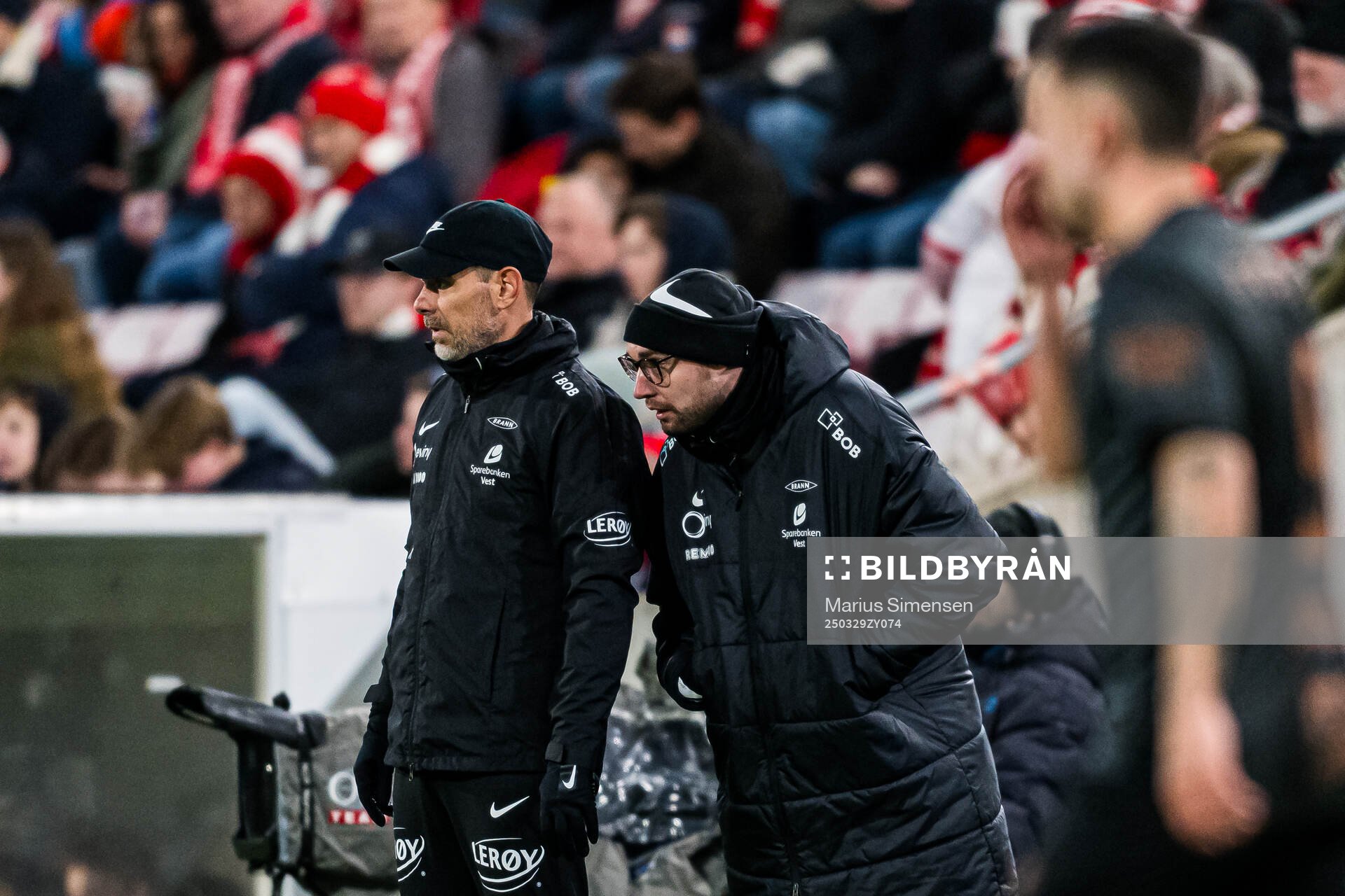 Freyr Alexandersson, head coach of Brann, and Jonathan