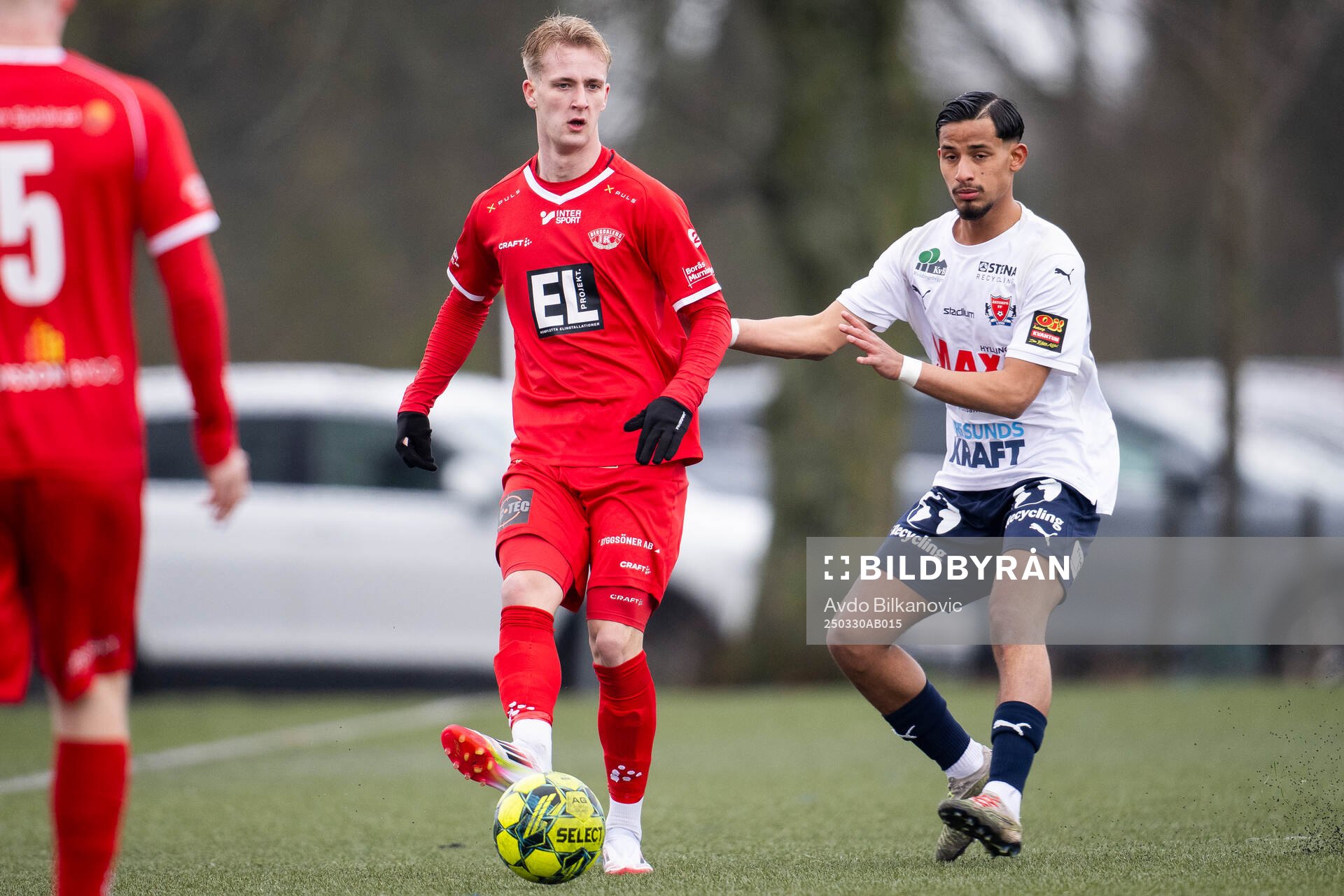 Åstorps FFs Mustafa Abdulqader och Bergdalens IKs Adam