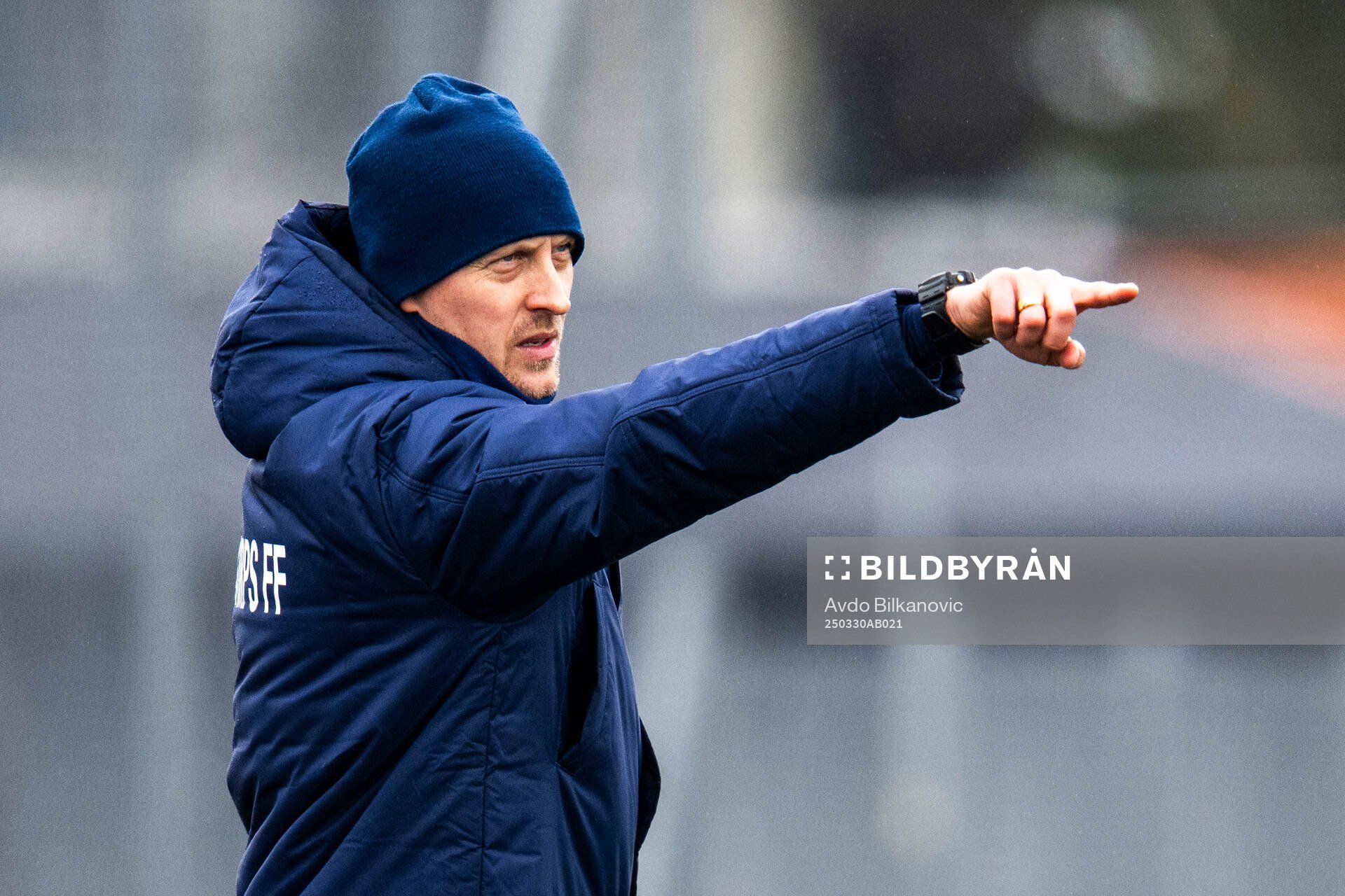 Åstorps FFs tränare Bobby Alm Nilsson