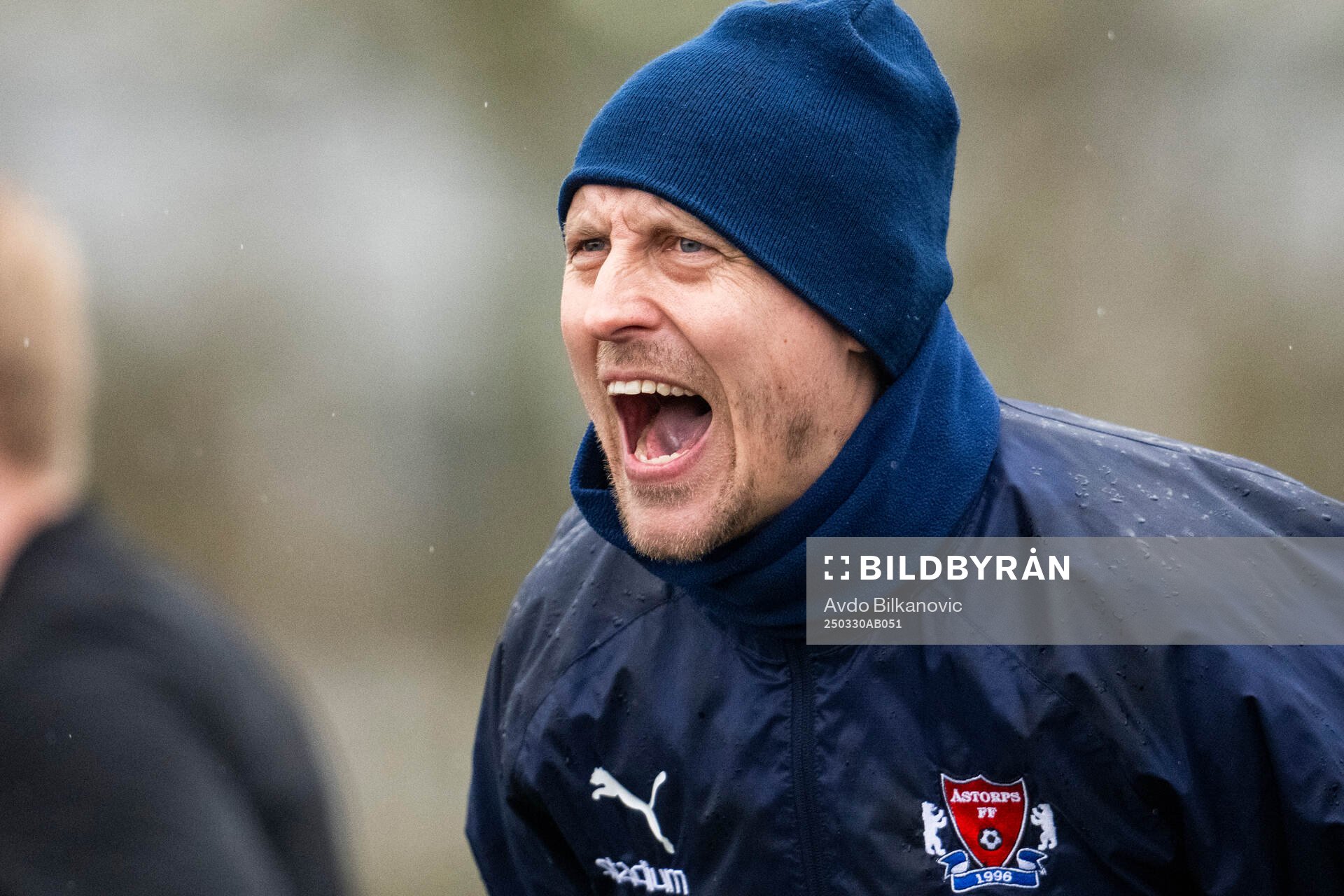 Åstorps FFs tränare Bobby Alm Nilsson