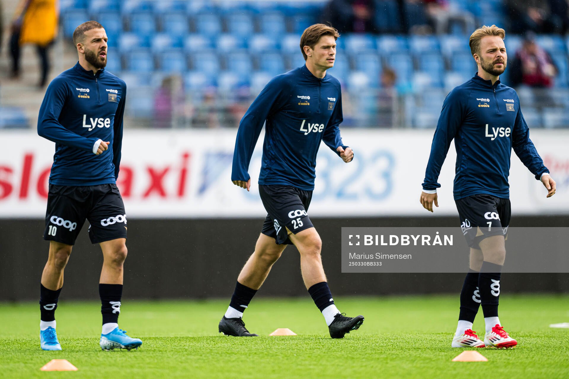Zlatko Tripic, Henrik Sælebakke Falchener and Sander