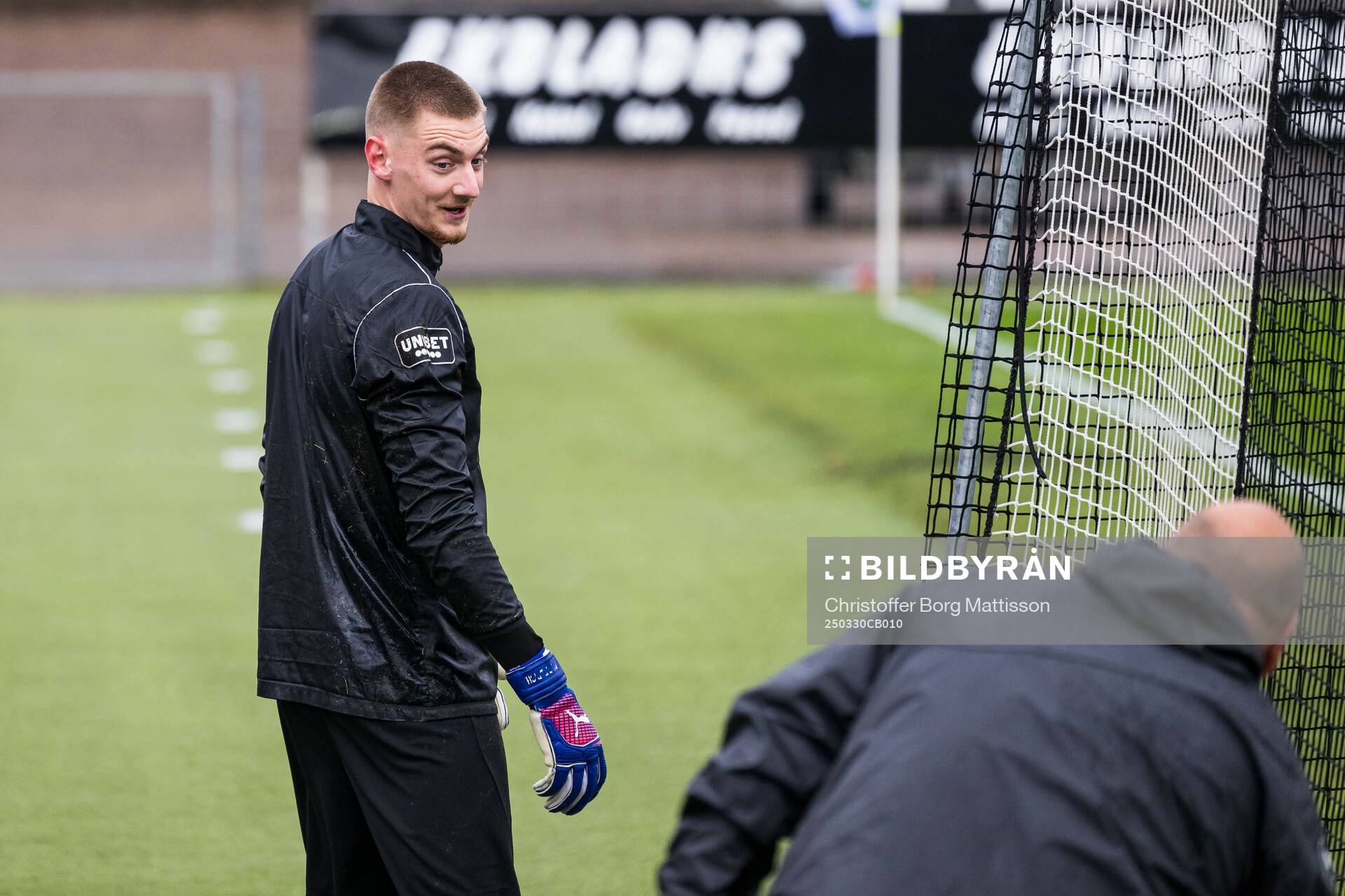 Landskronas målvakt Marcus Pettersson
