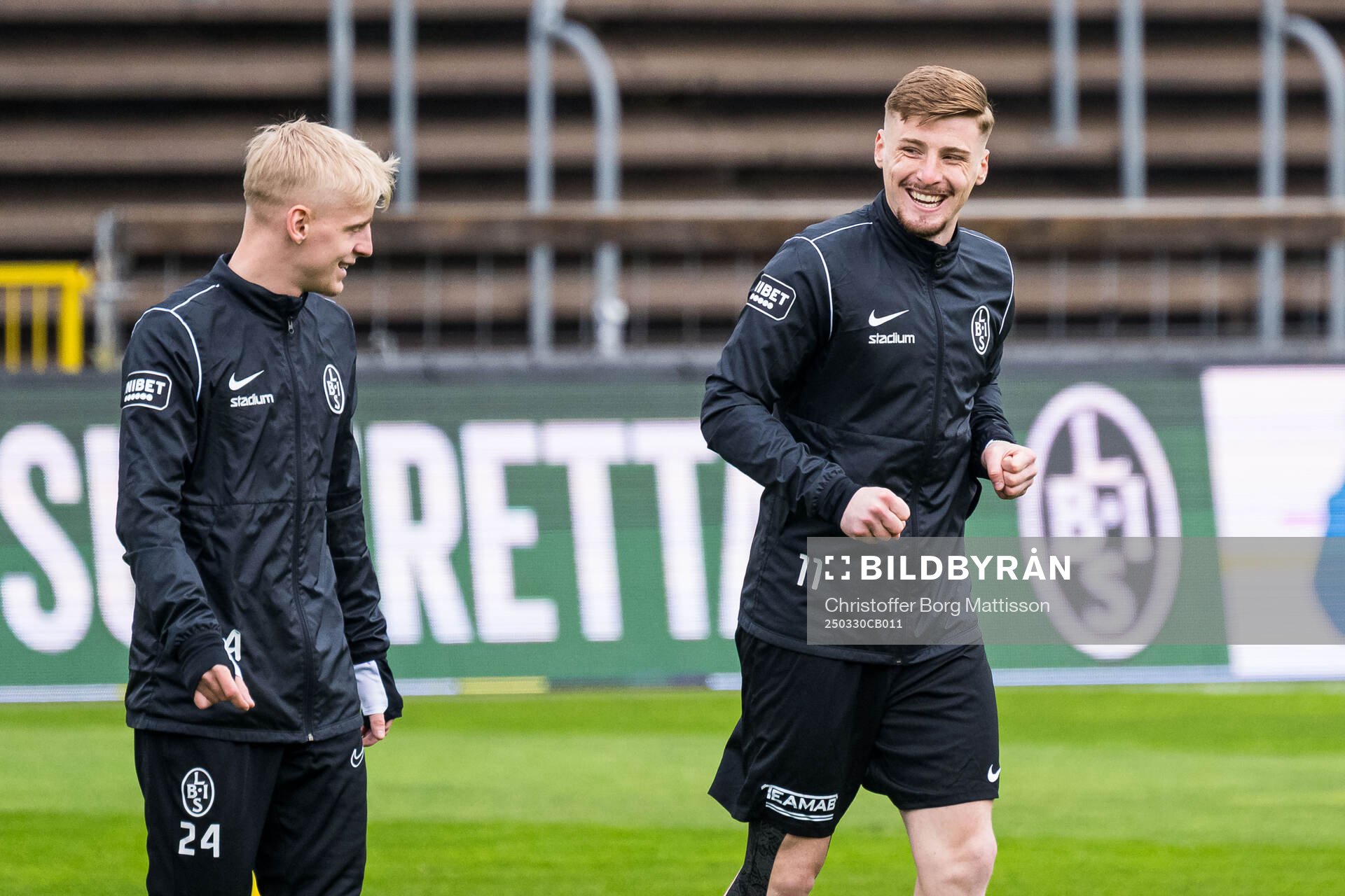 Landskronas Emil Lindman och Markus Björkqvist