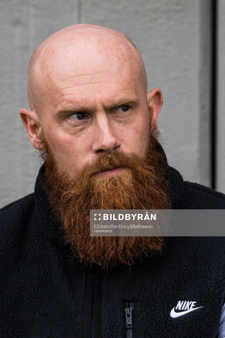 Landskronas tränare Max Mölder