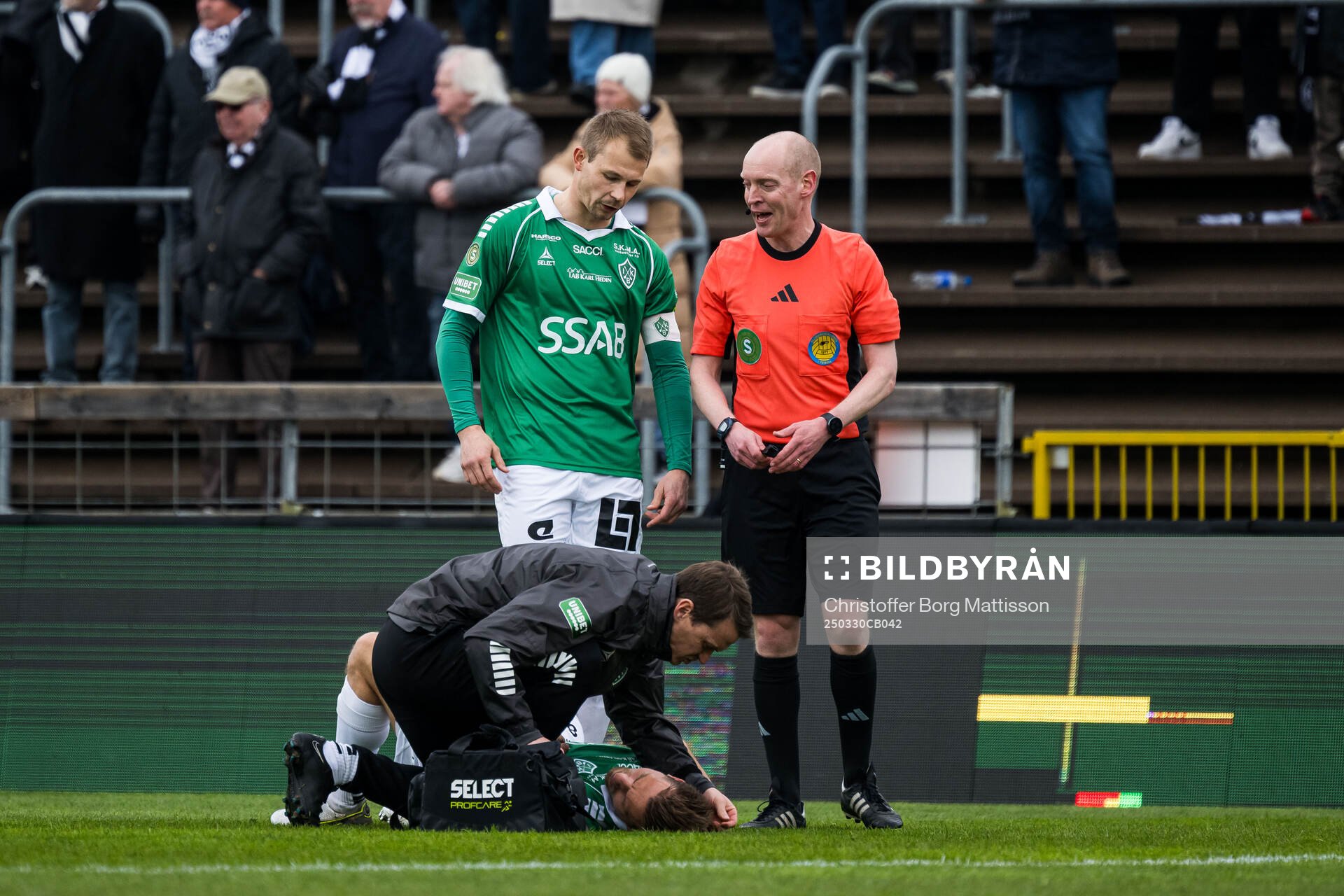 Brages Alexander Zetterström och Domare Per Melin