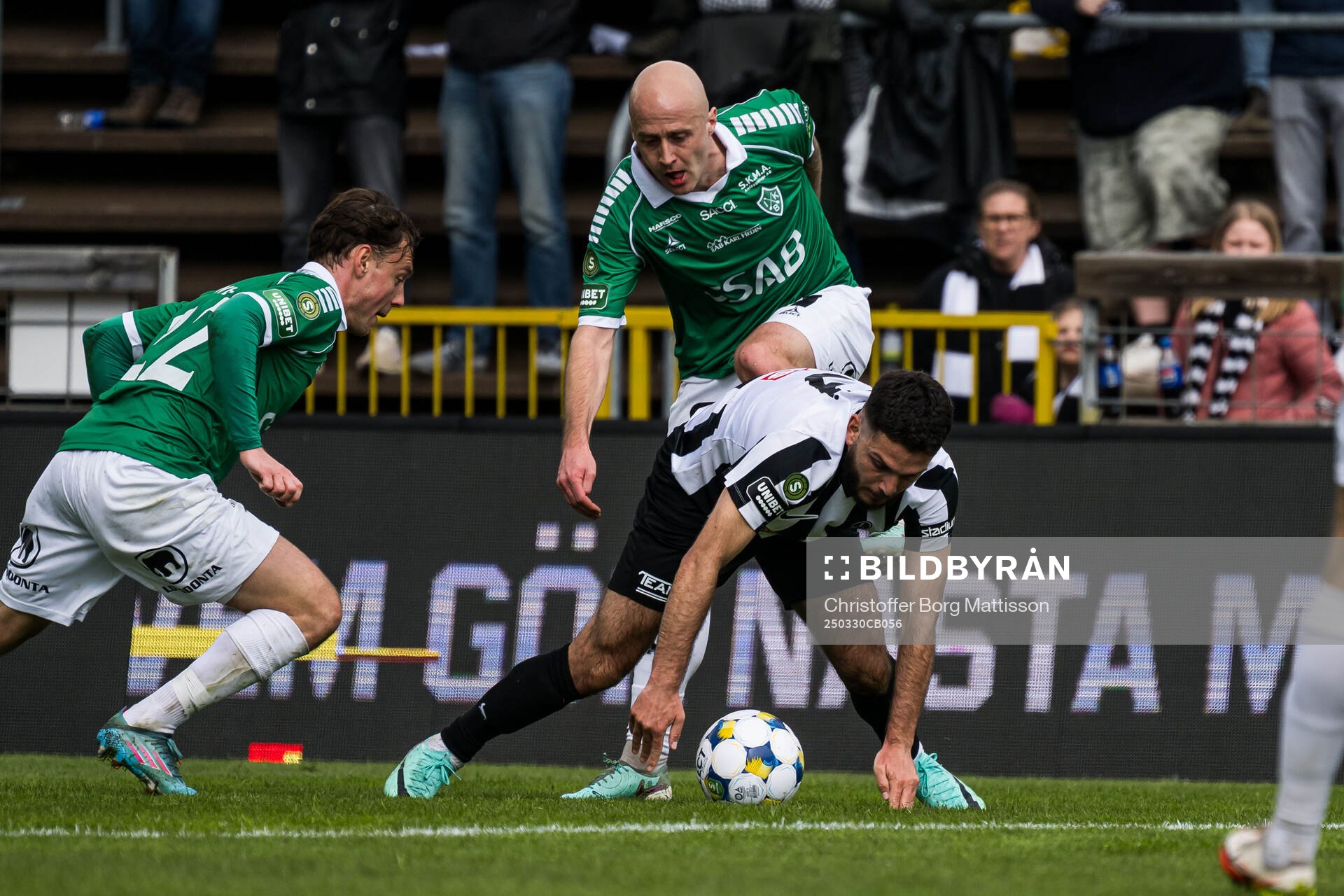 Brages Cesar Weilid och Anton Lundin och Landskronas Edi
