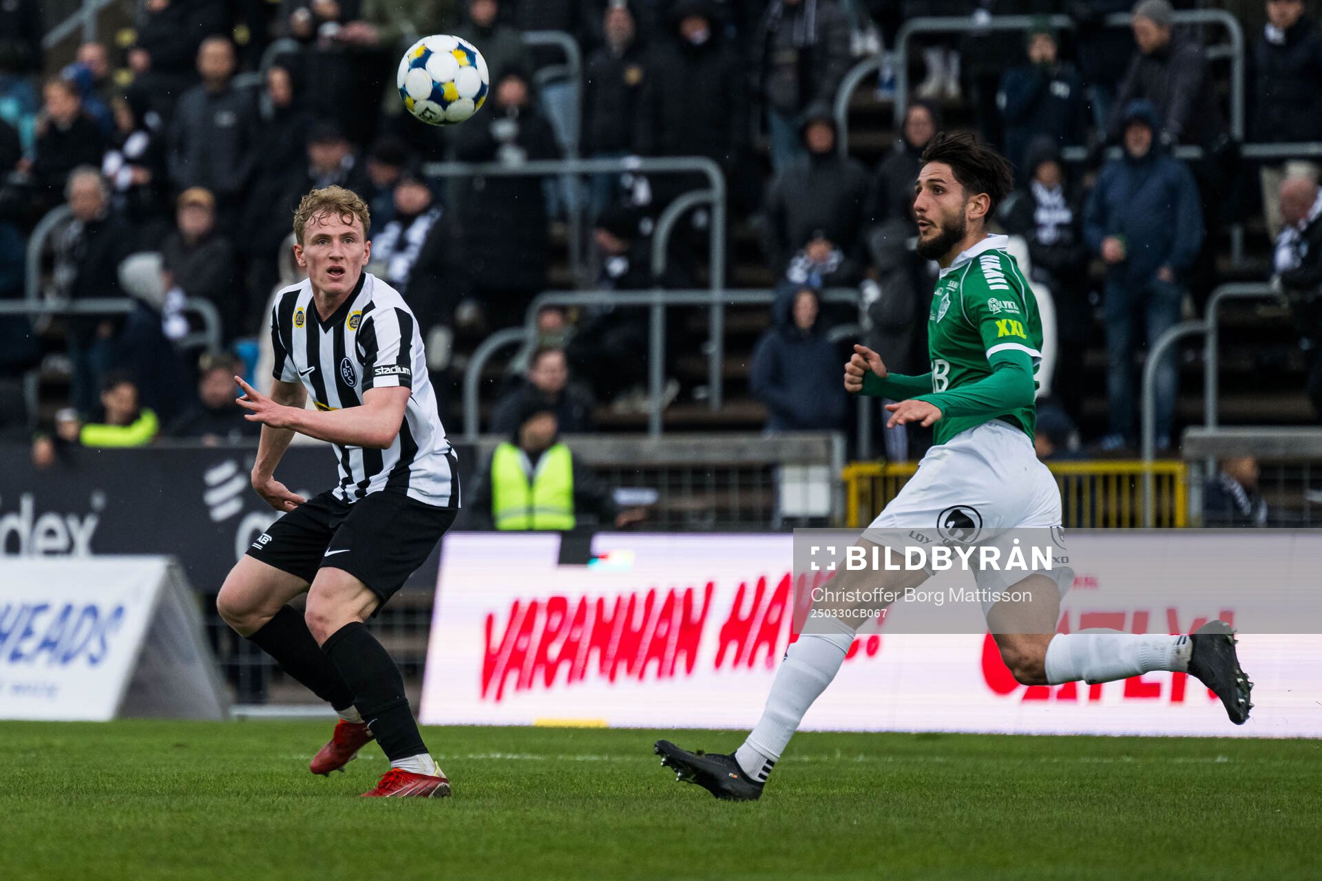 Landskronas Gustaf Westström och Edi Sylisufaj