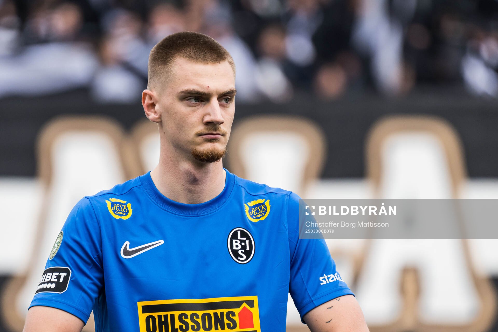 Landskronas målvakt Marcus Pettersson