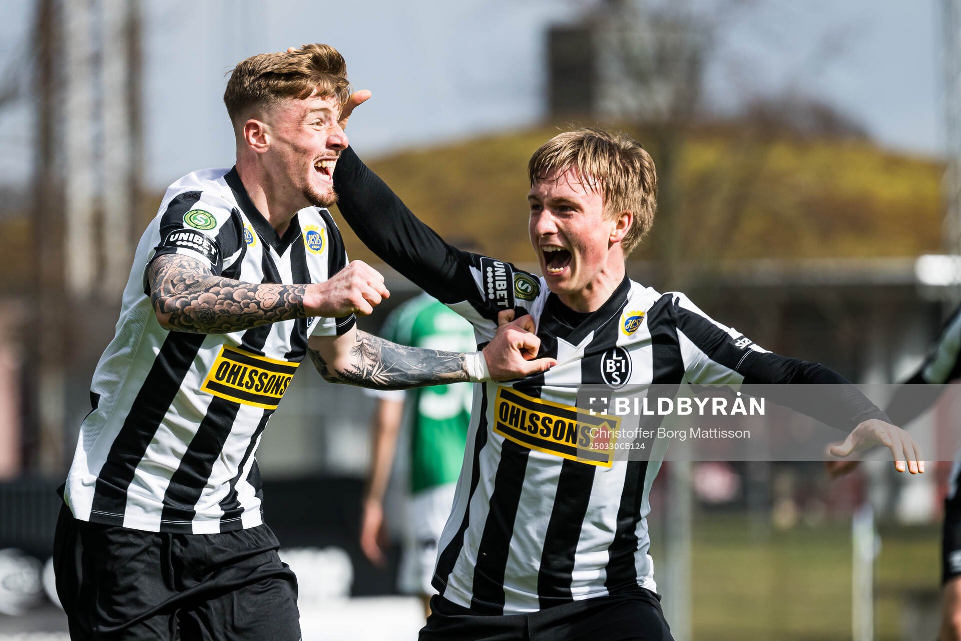 Landskronas Markus Björkqvist och Constantino Capotondi