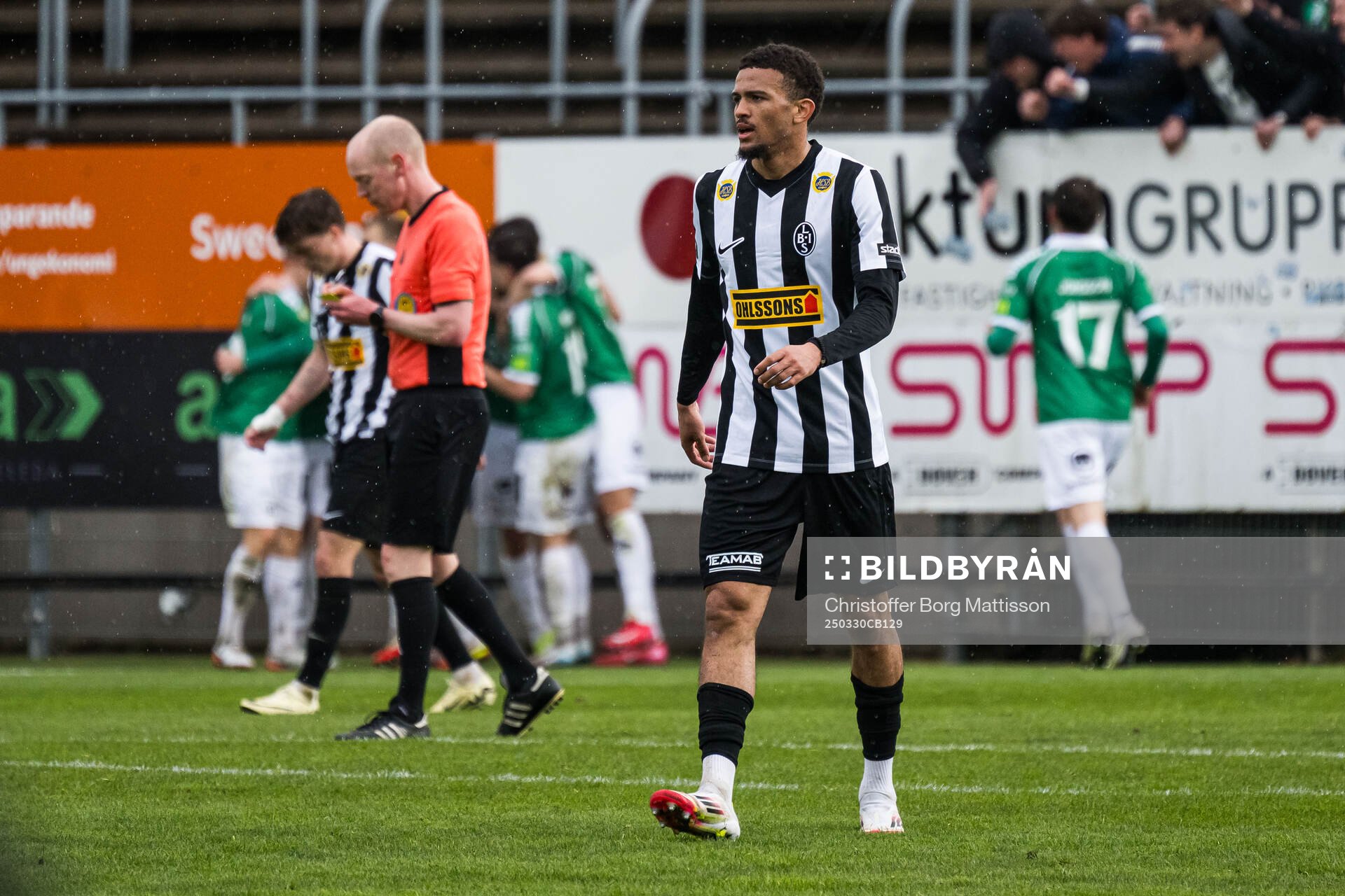 Landskronas Cameron Streete deppar