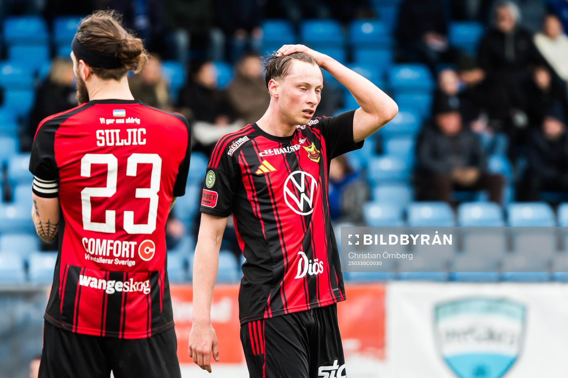 Östersunds Philip Bonde deppar