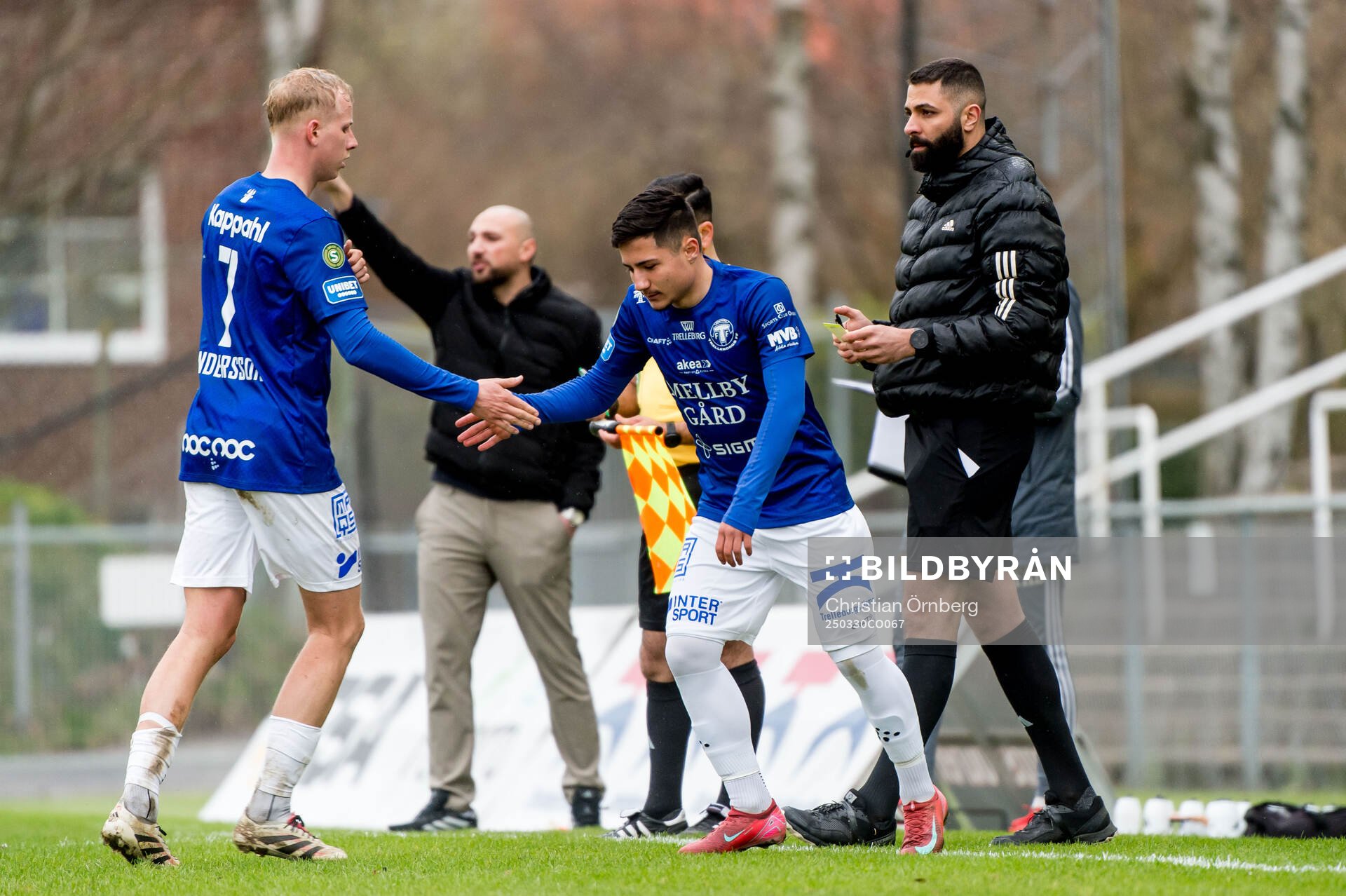 Trelleborgs Jakob Andersson och Ammar Asani
