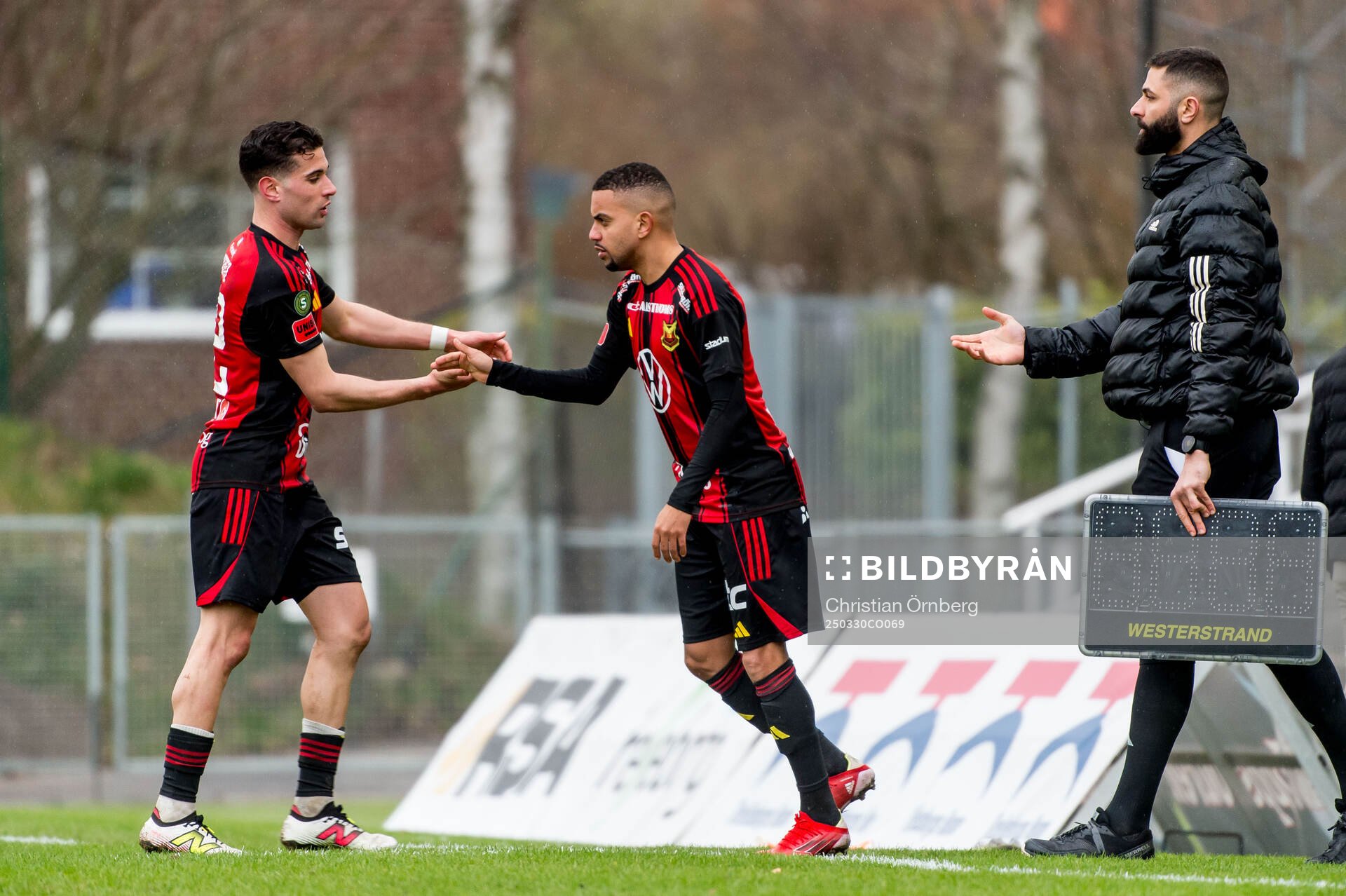 Östersunds Ahmed Bonnah och Erick Brendon Pinheiro Da Silva