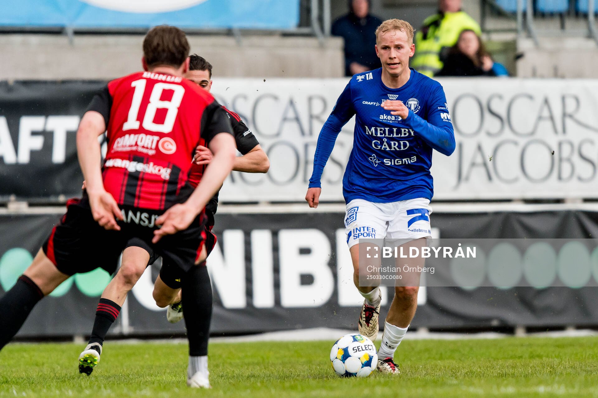 Trelleborgs Jakob Andersson och Östersunds Philip Bonde