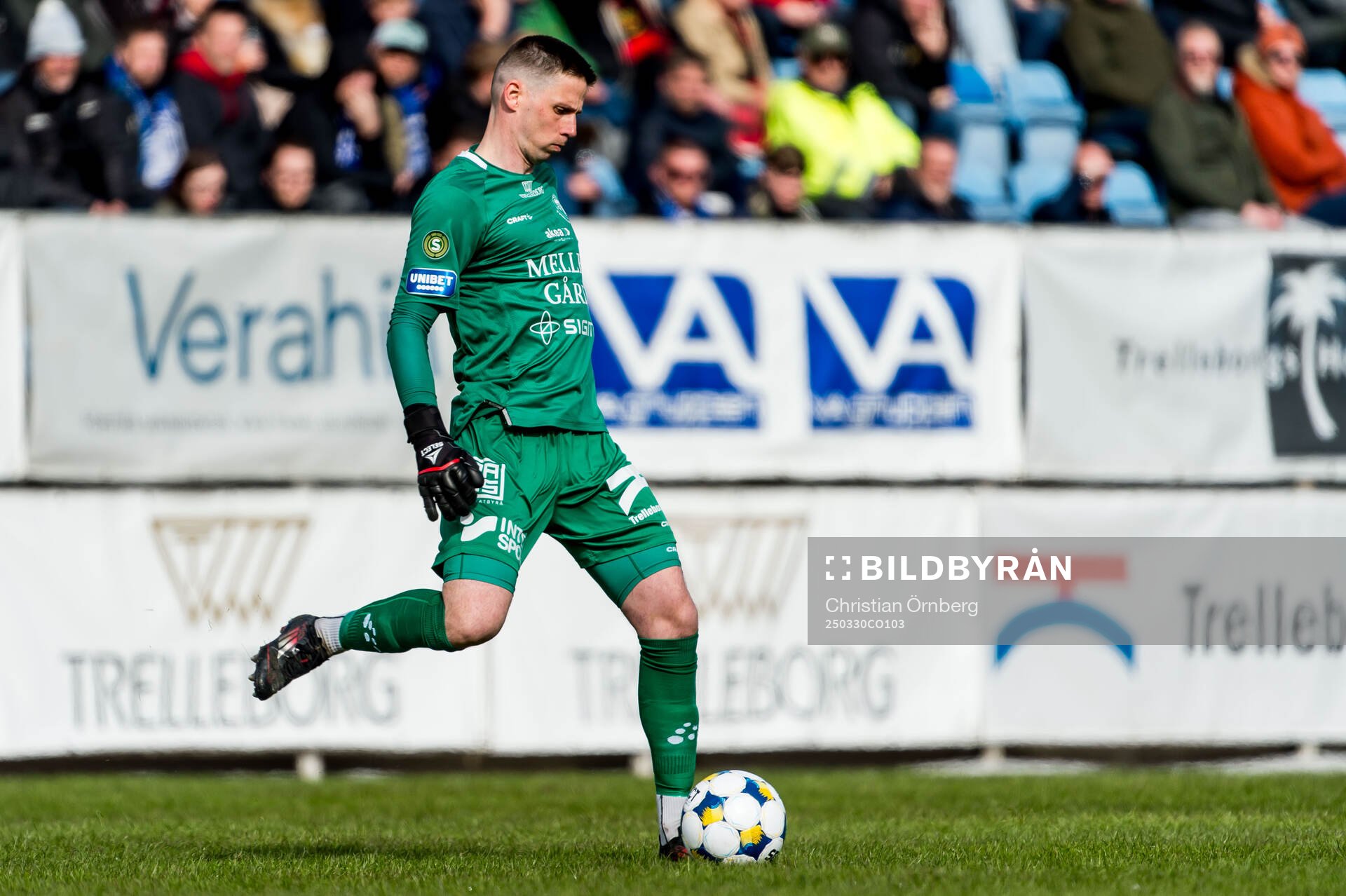 Trelleborgs målvakt Andreas Larsen