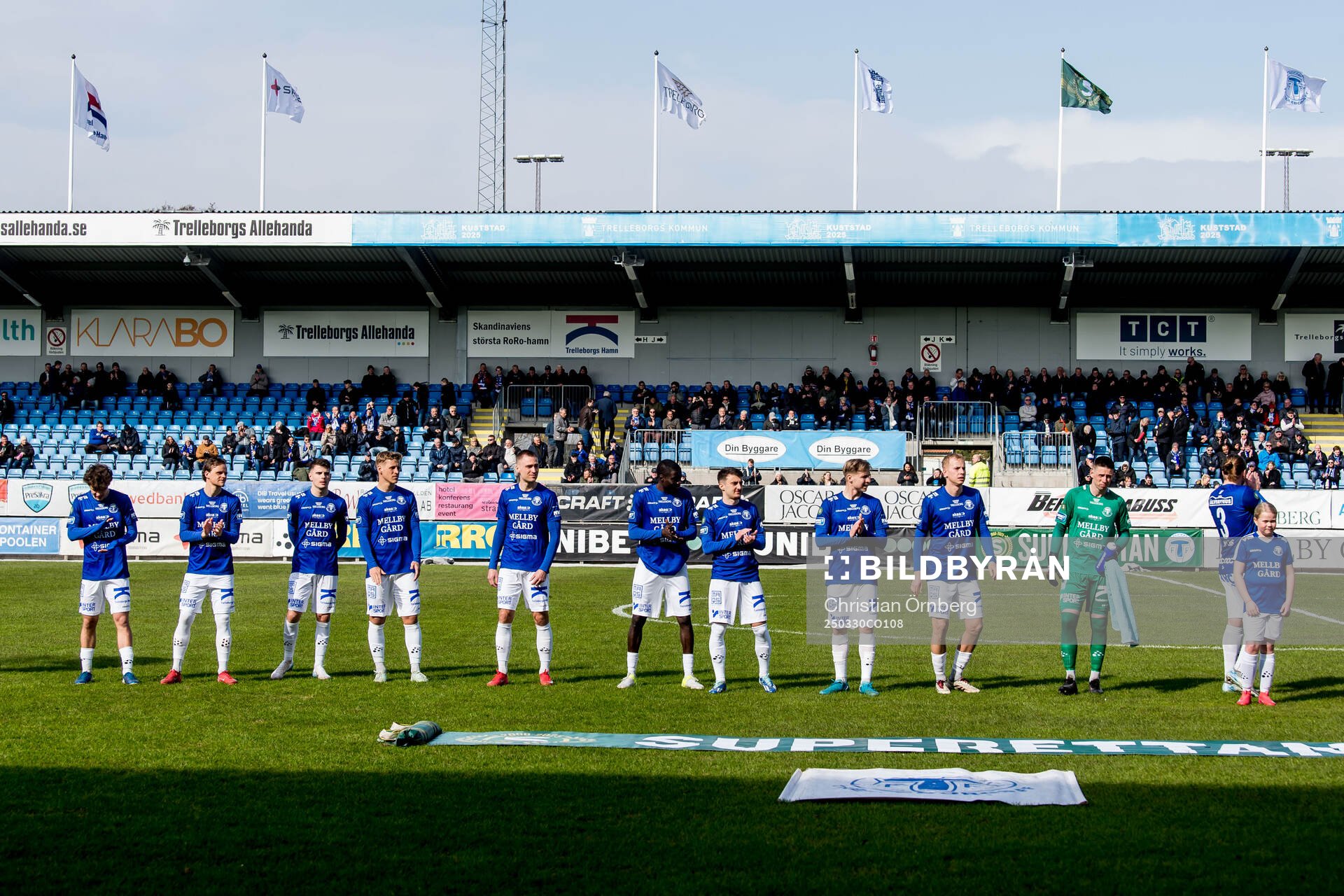 Trelleborgs spelare ställer upp